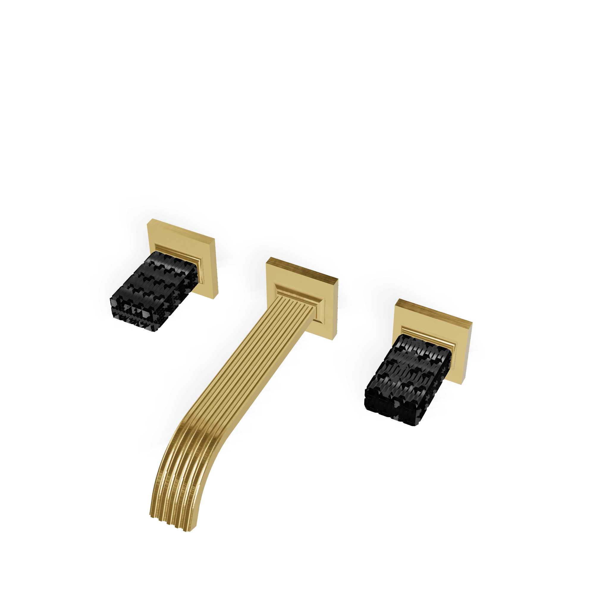 Встраиваемый смеситель для раковины на 3 отверстия 200 Kea