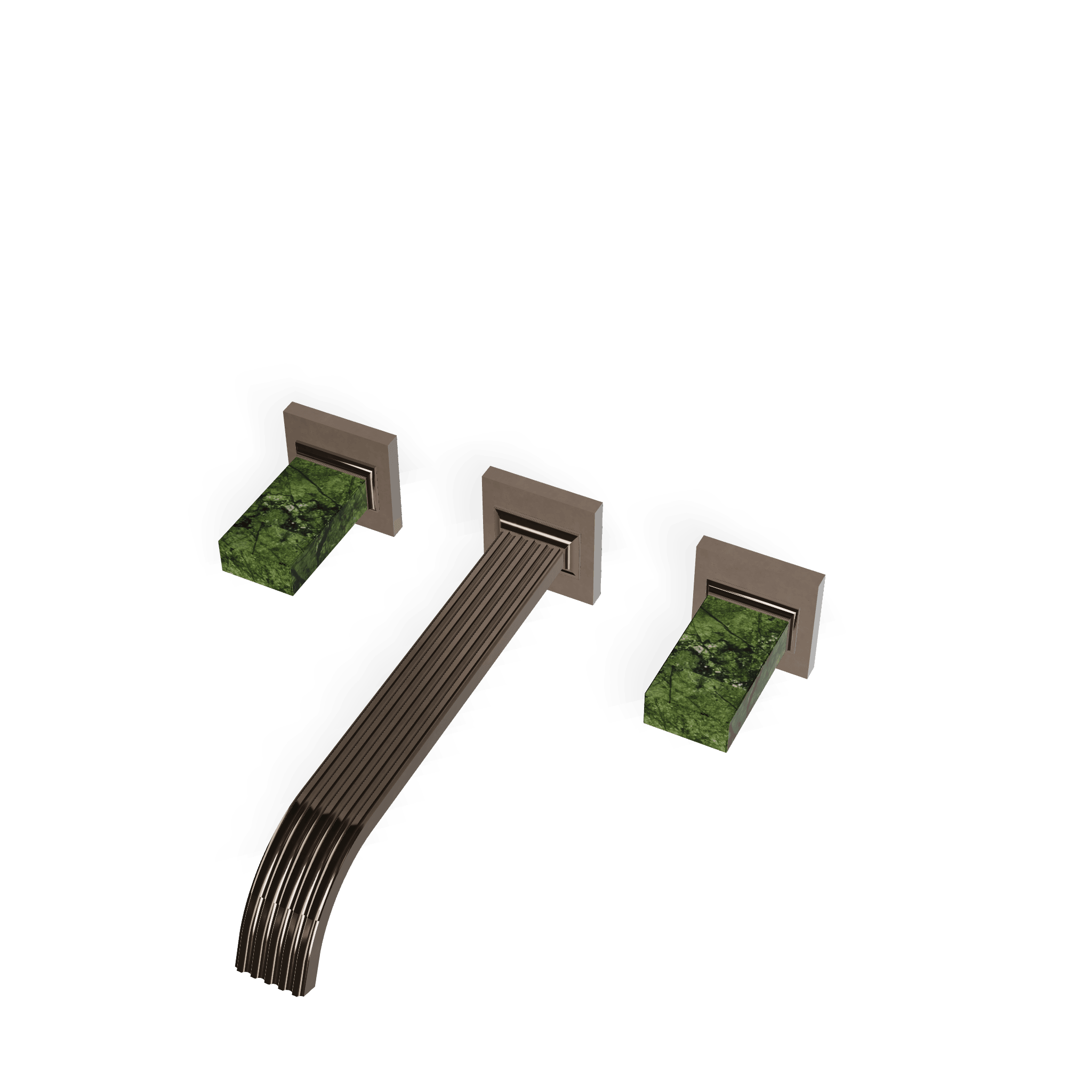 Встраиваемый смеситель для раковины на 3 отверстия 240 Kea