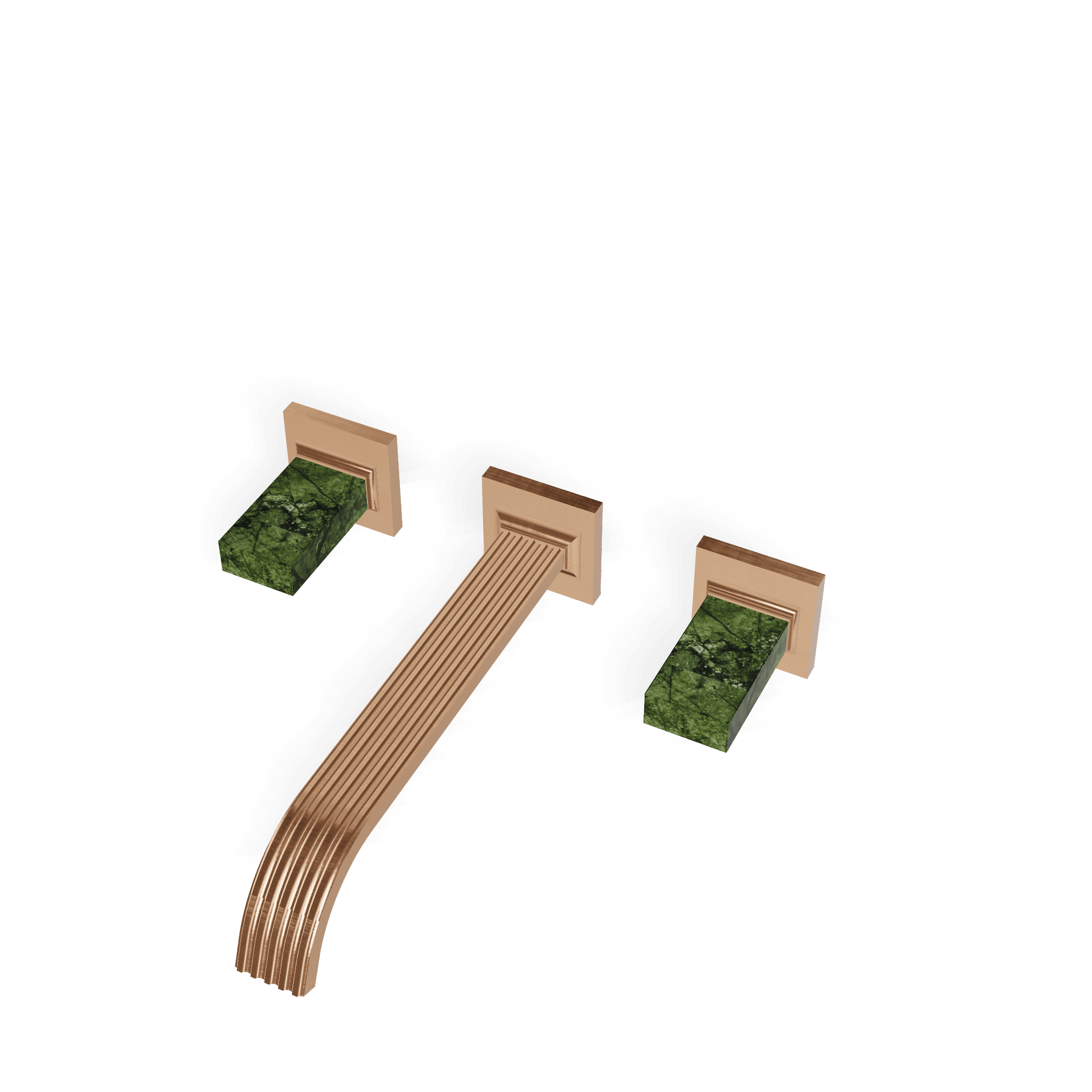 Встраиваемый смеситель для раковины на 3 отверстия 240 Kea