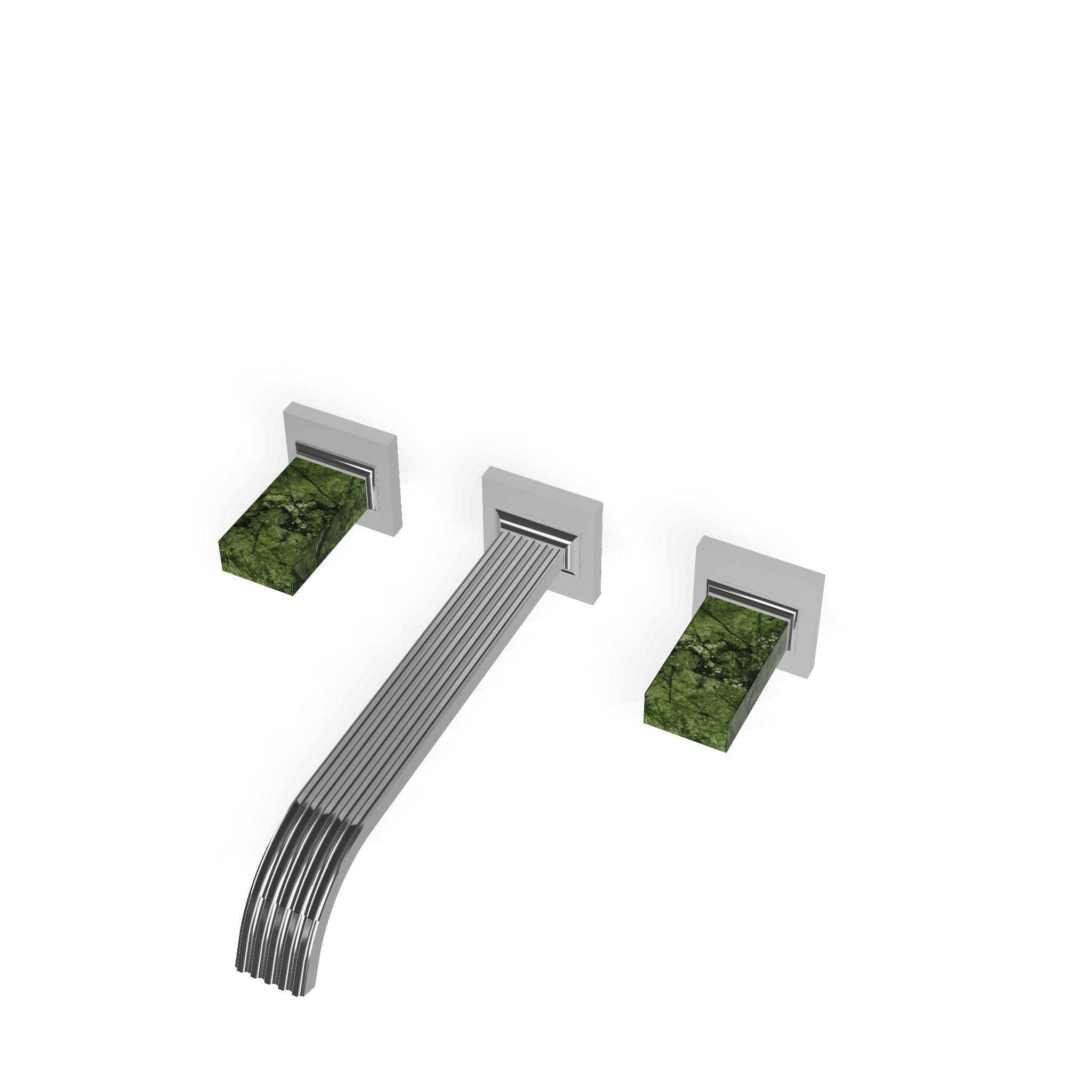 Встраиваемый смеситель для раковины на 3 отверстия 240 Kea