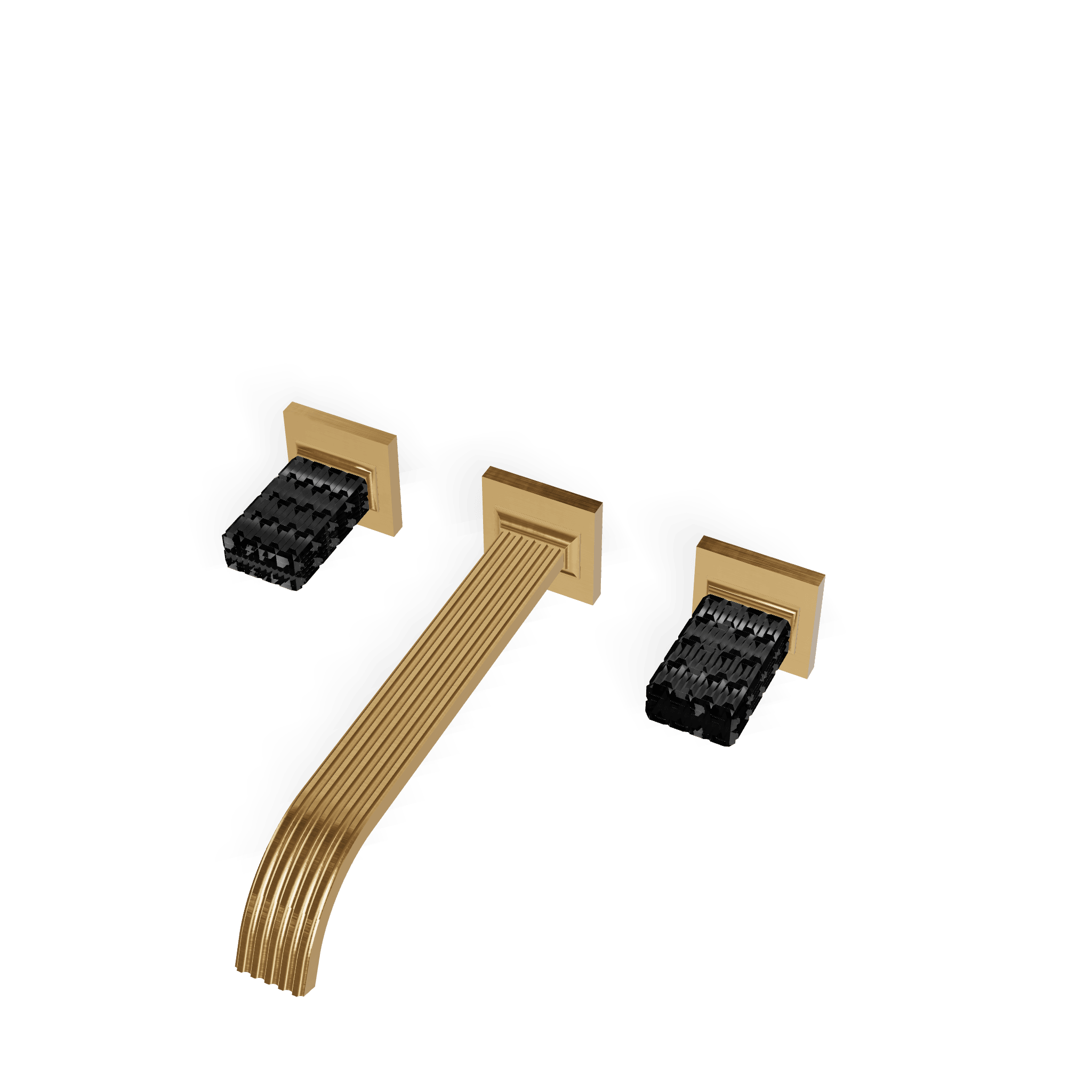 Встраиваемый смеситель для раковины на 3 отверстия 240 Kea