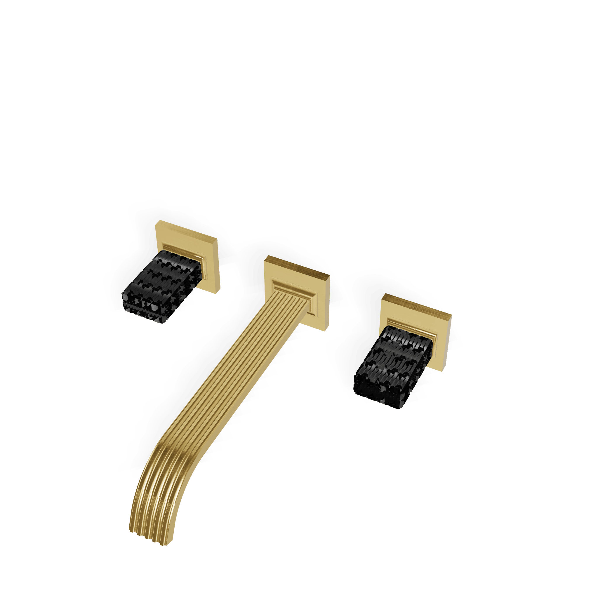 Встраиваемый смеситель для раковины на 3 отверстия 240 Kea