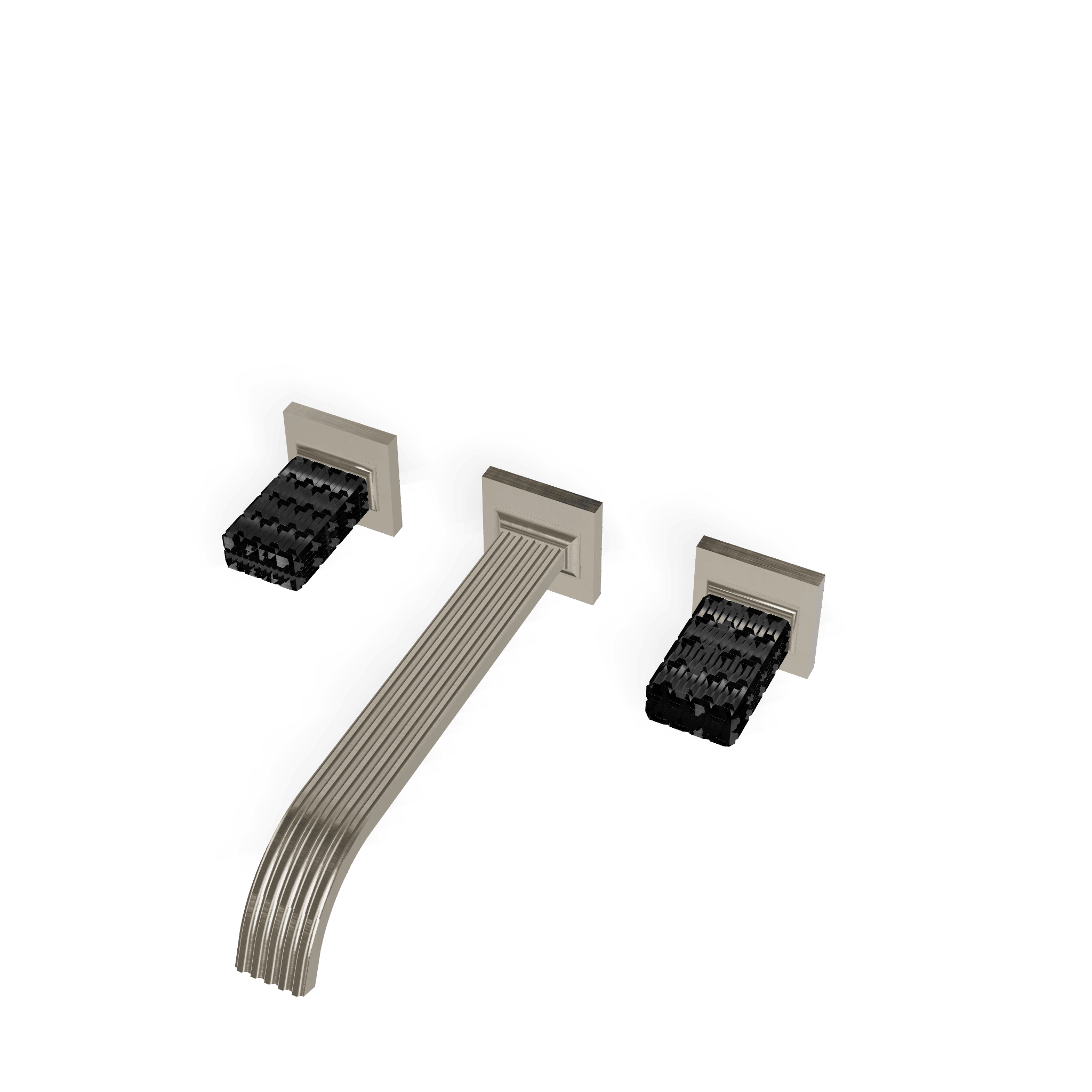 Встраиваемый смеситель для раковины на 3 отверстия 240 Kea