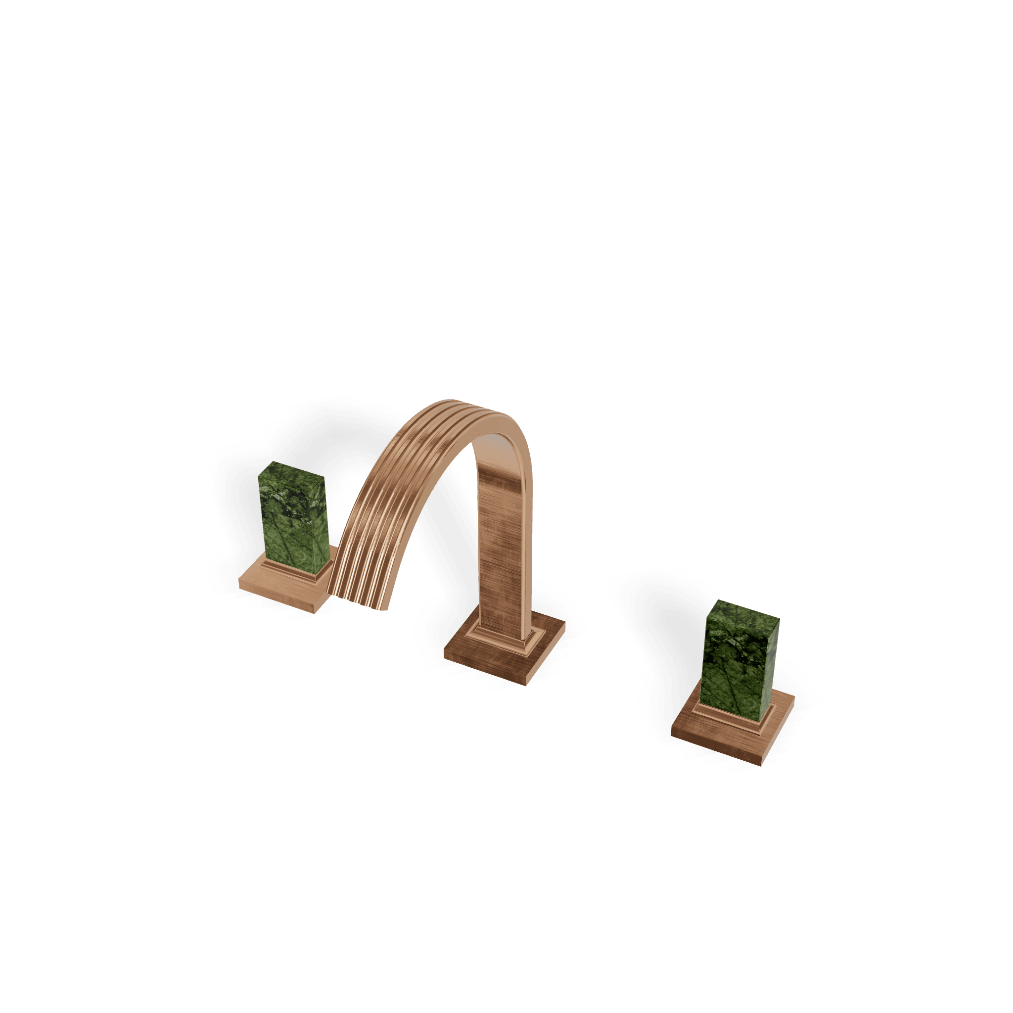 Смеситель для биде на 3 отверстия Кеа