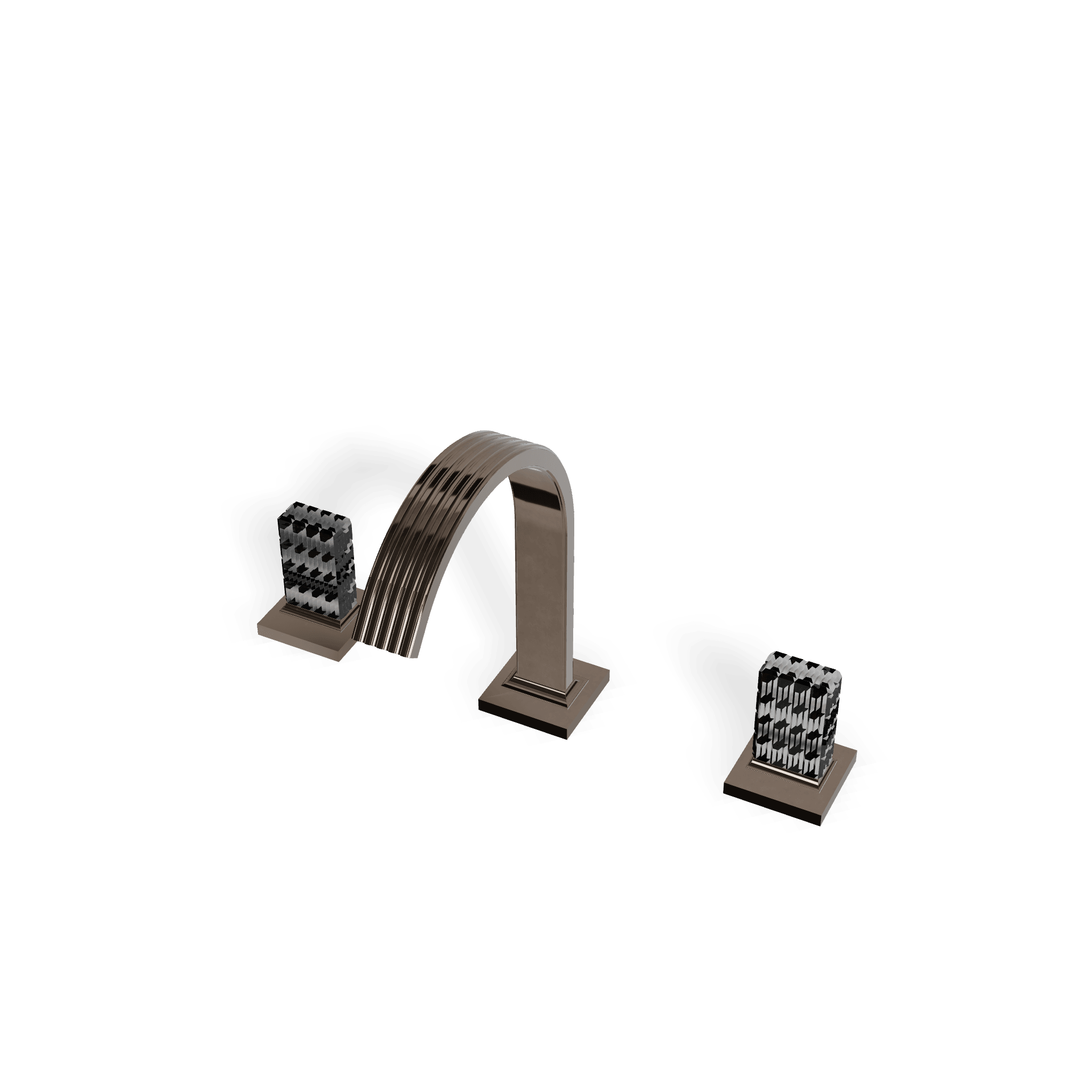 Смеситель для биде на 3 отверстия Кеа