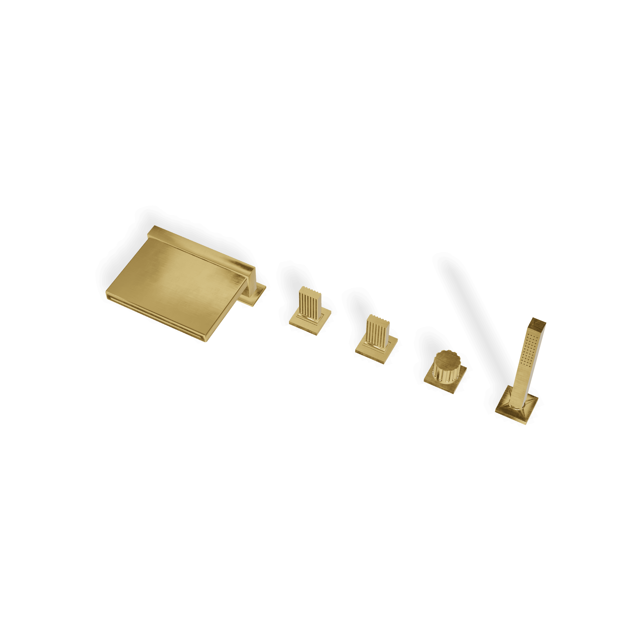 Смеситель на борт ванны на 5 отверстий Kea