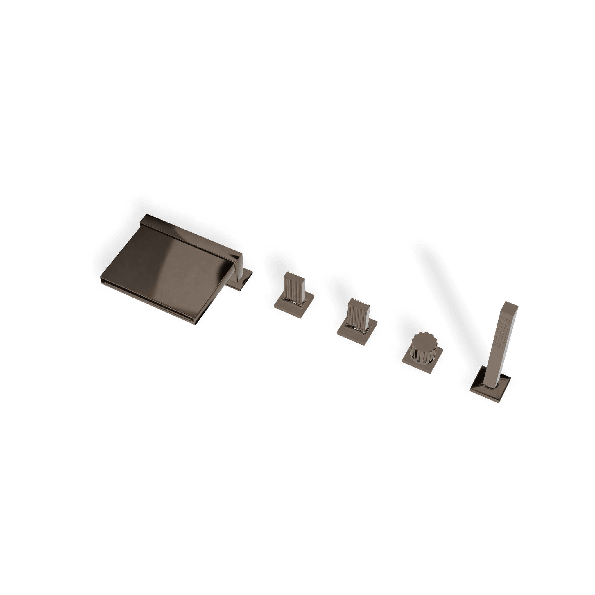 Смеситель на борт ванны на 5 отверстий Kea