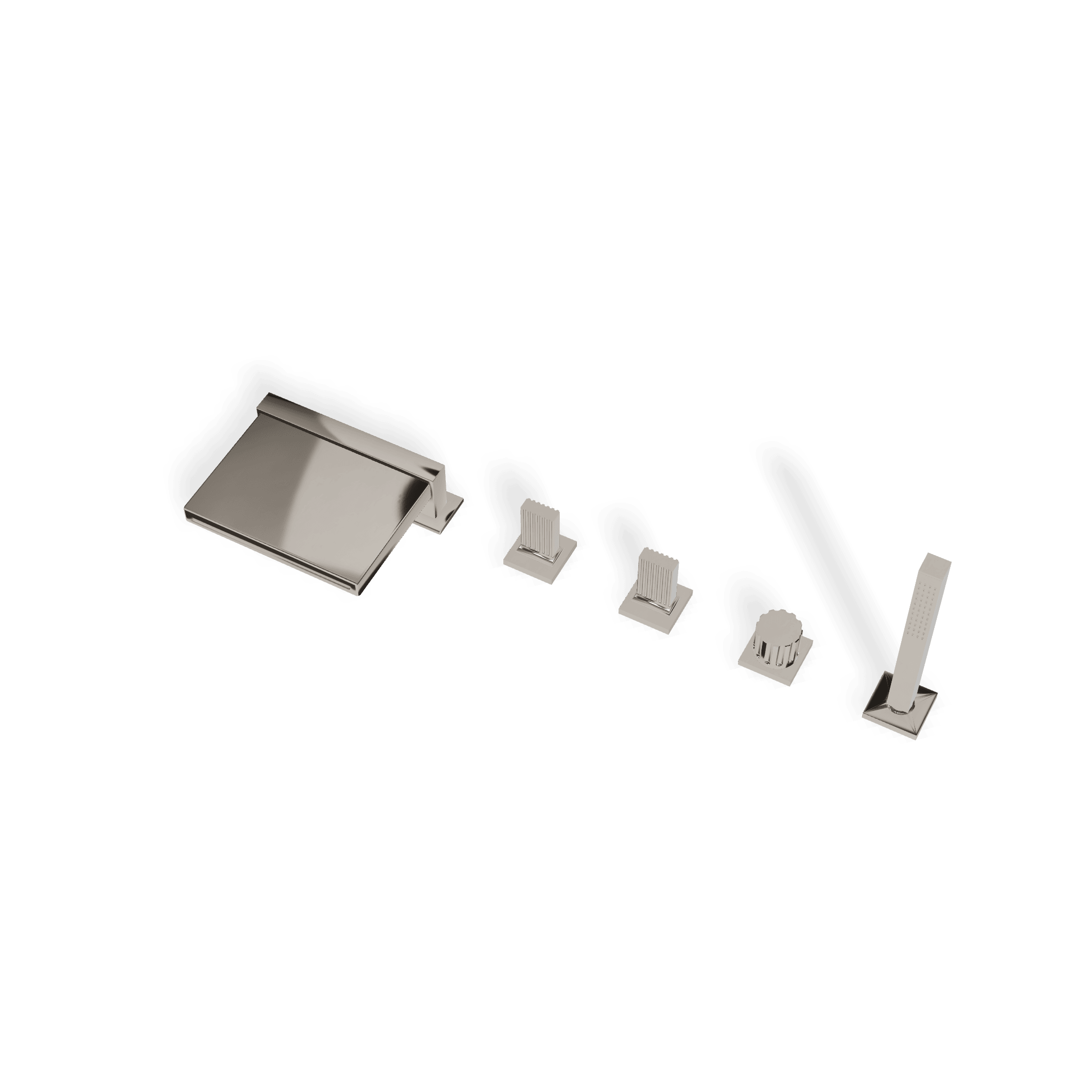 Смеситель на борт ванны на 5 отверстий Kea