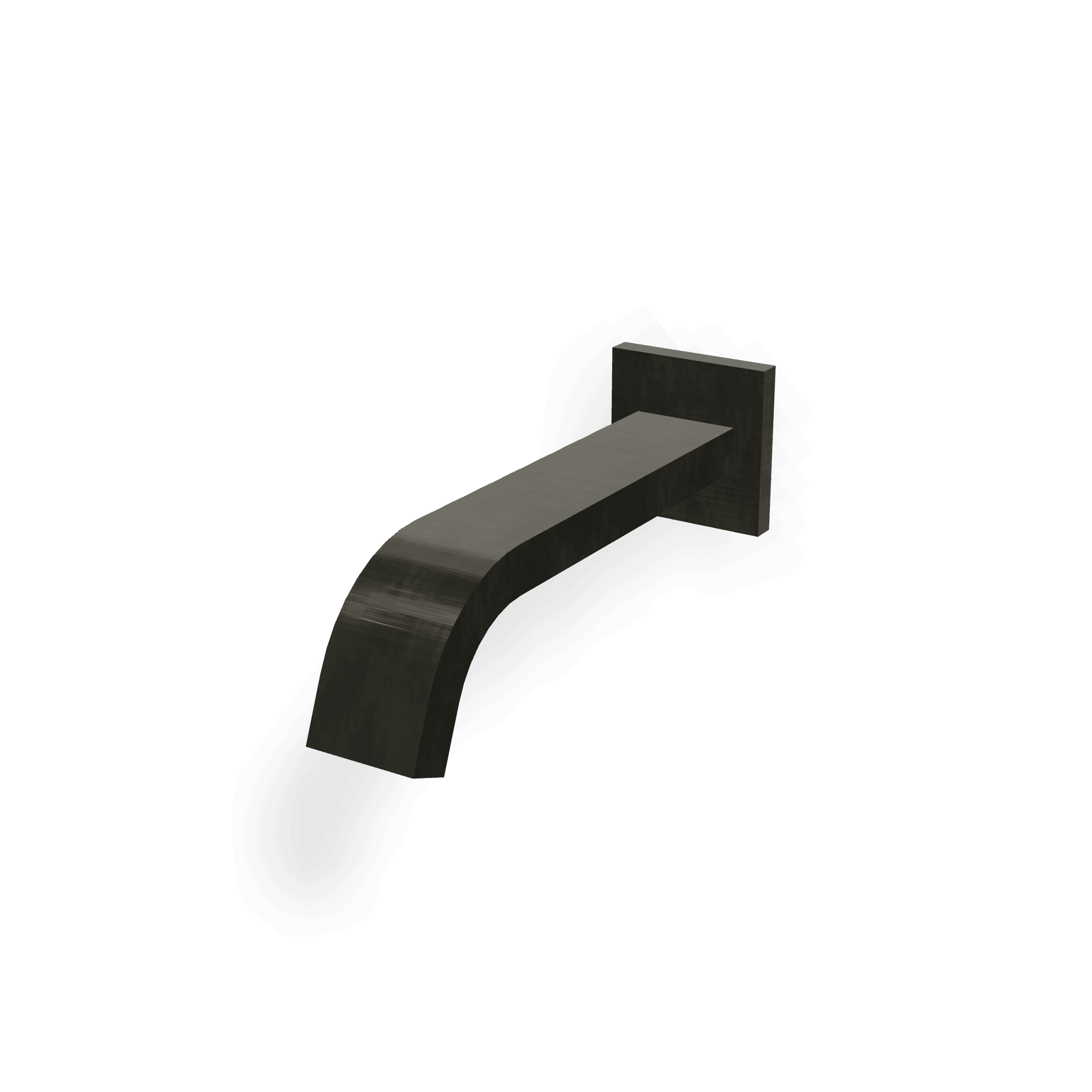 Излив для ванны настенный 178 мм Kea