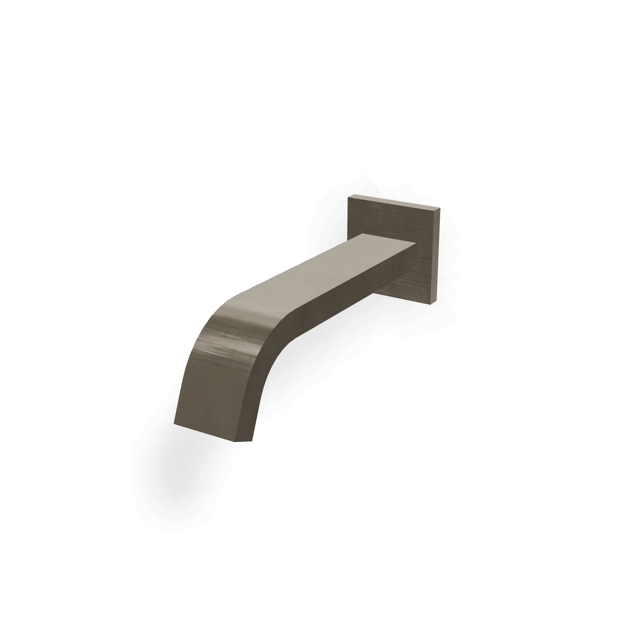 Излив для ванны настенный 178 мм Kea