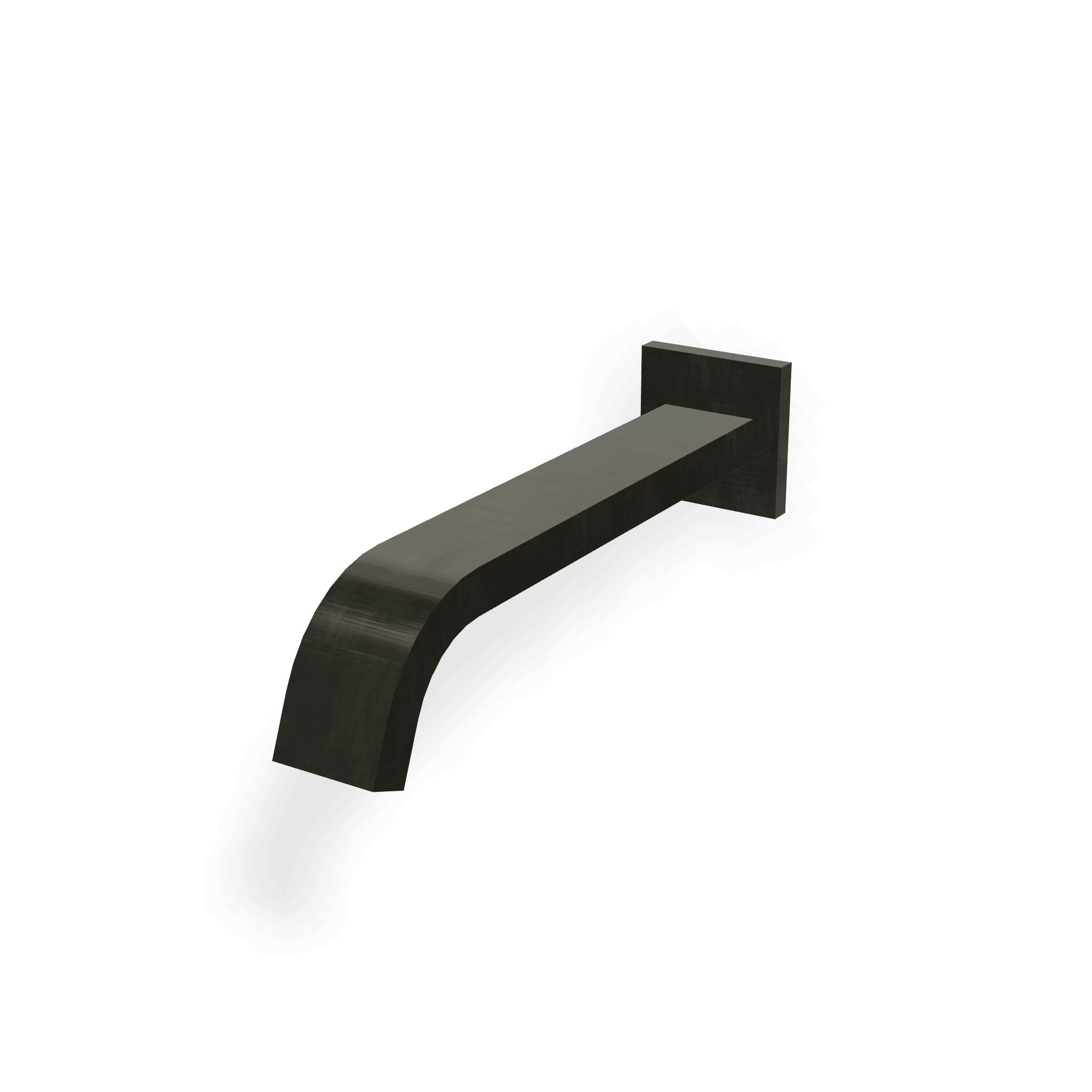 Излив для ванны настенный 223 мм Kea