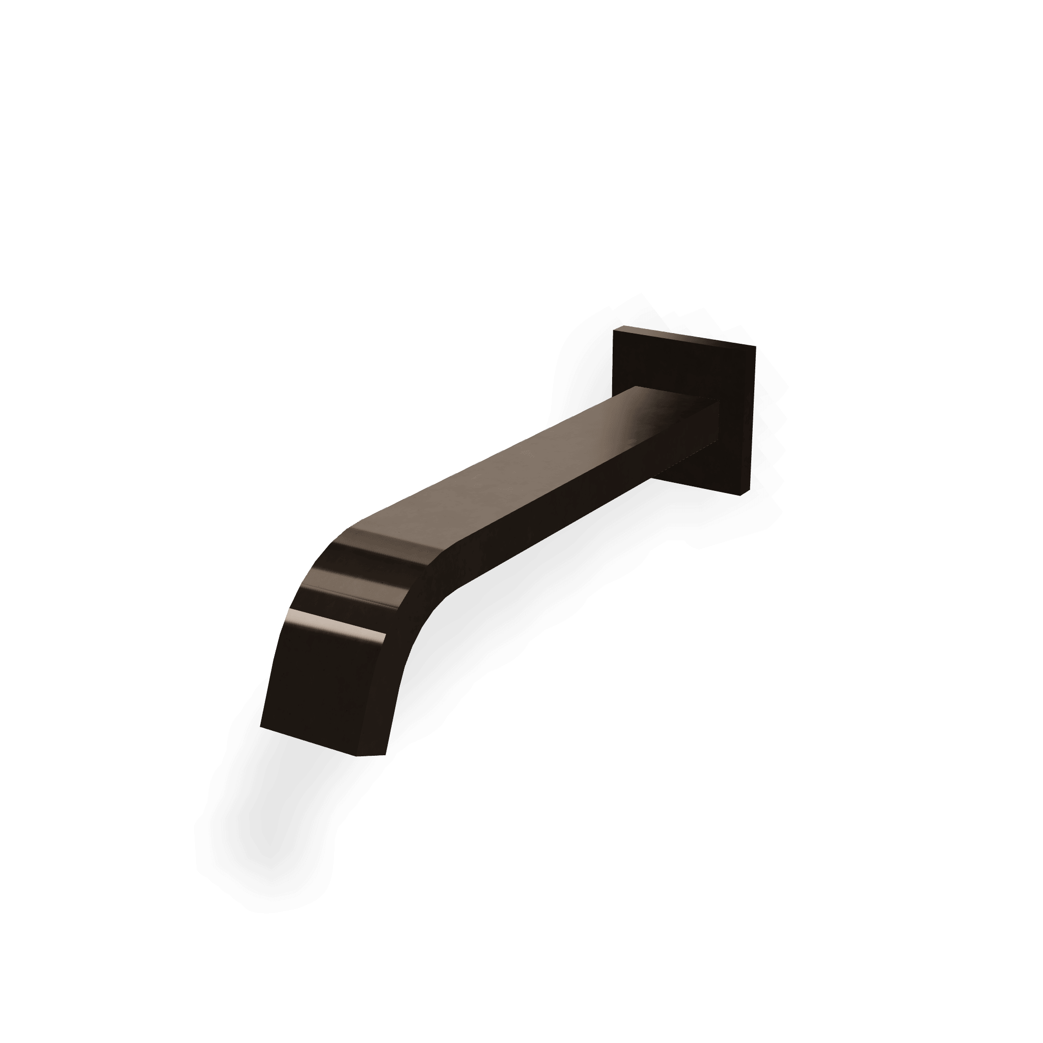 Излив для ванны настенный 223 мм Kea