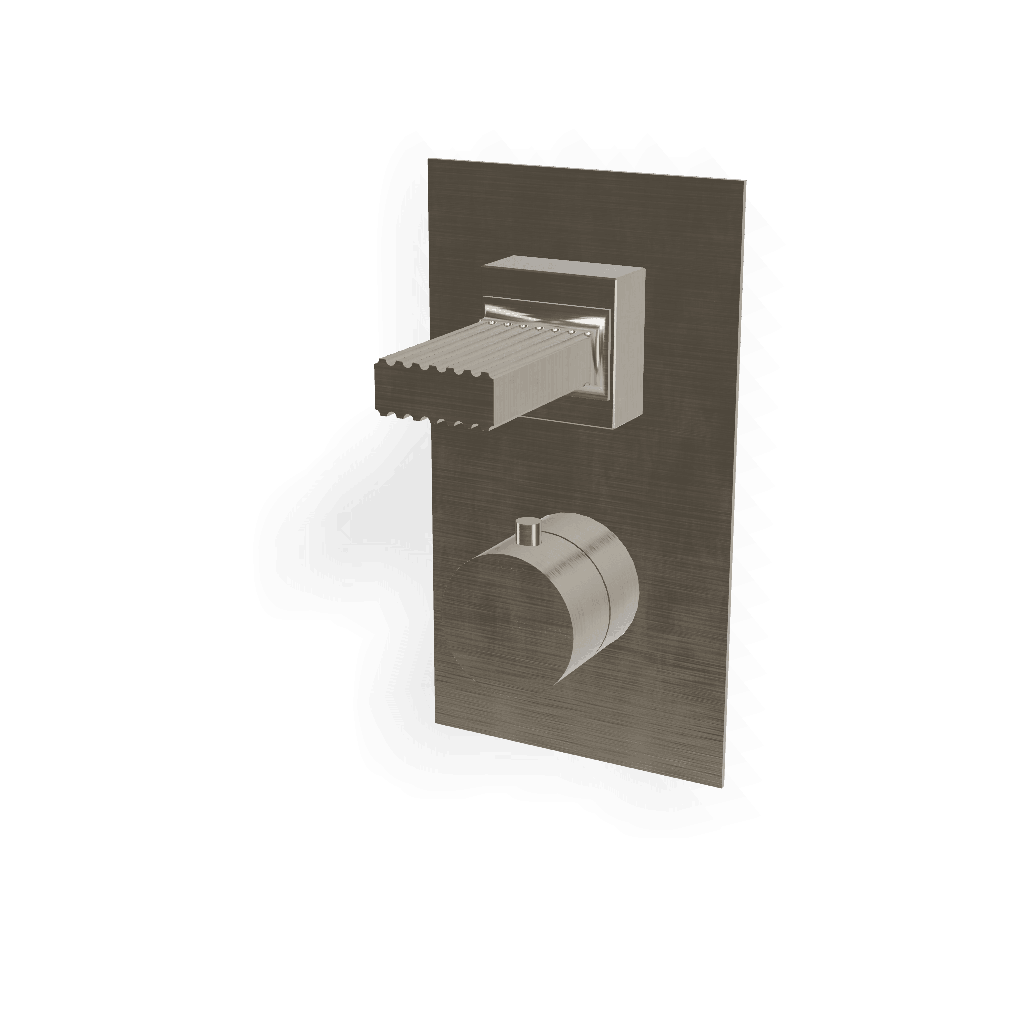 Внешняя часть термостатического смесителя для душа на 1 потребителя Kea