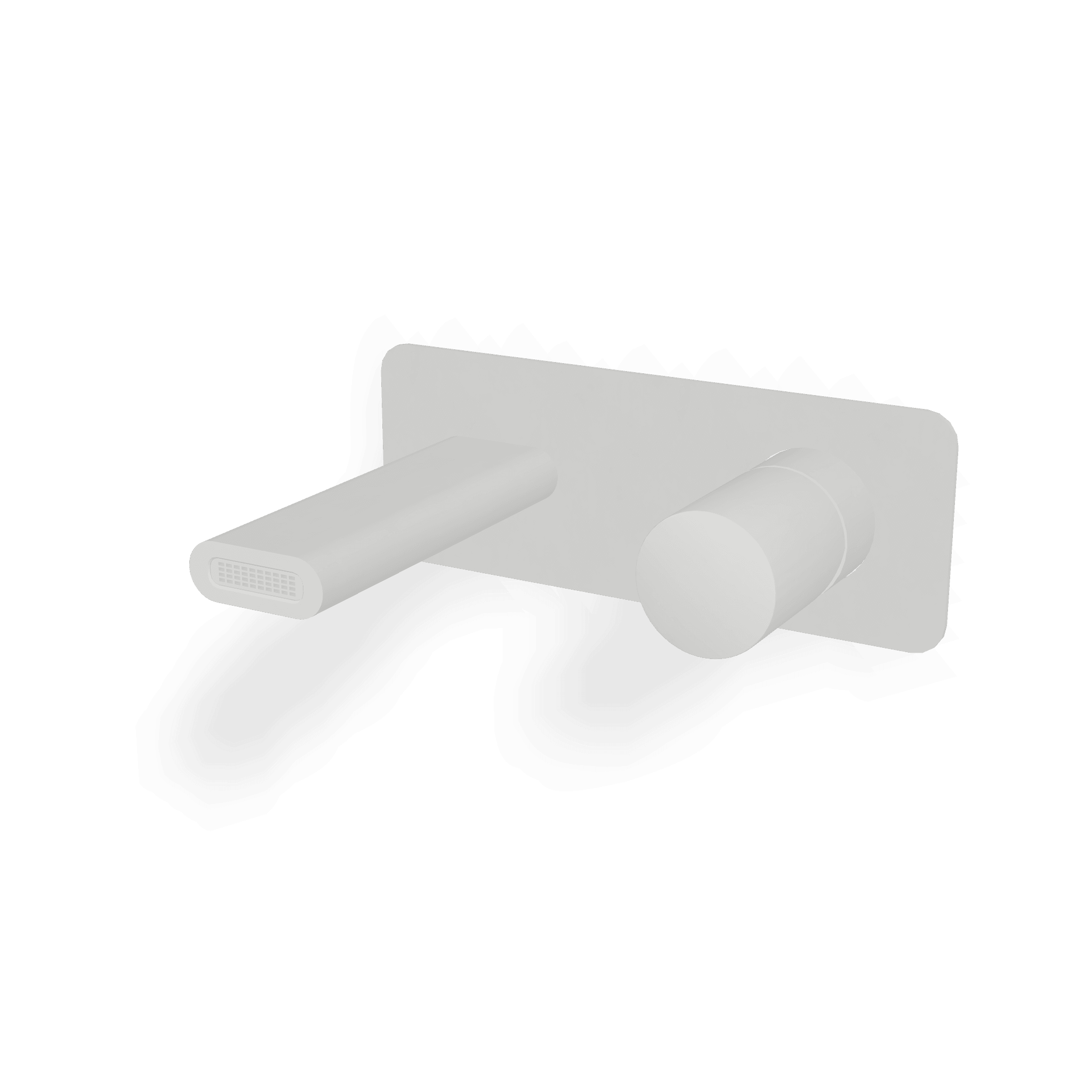 Внешняя часть смесителя для раковины из стены 132 мм Nanotech