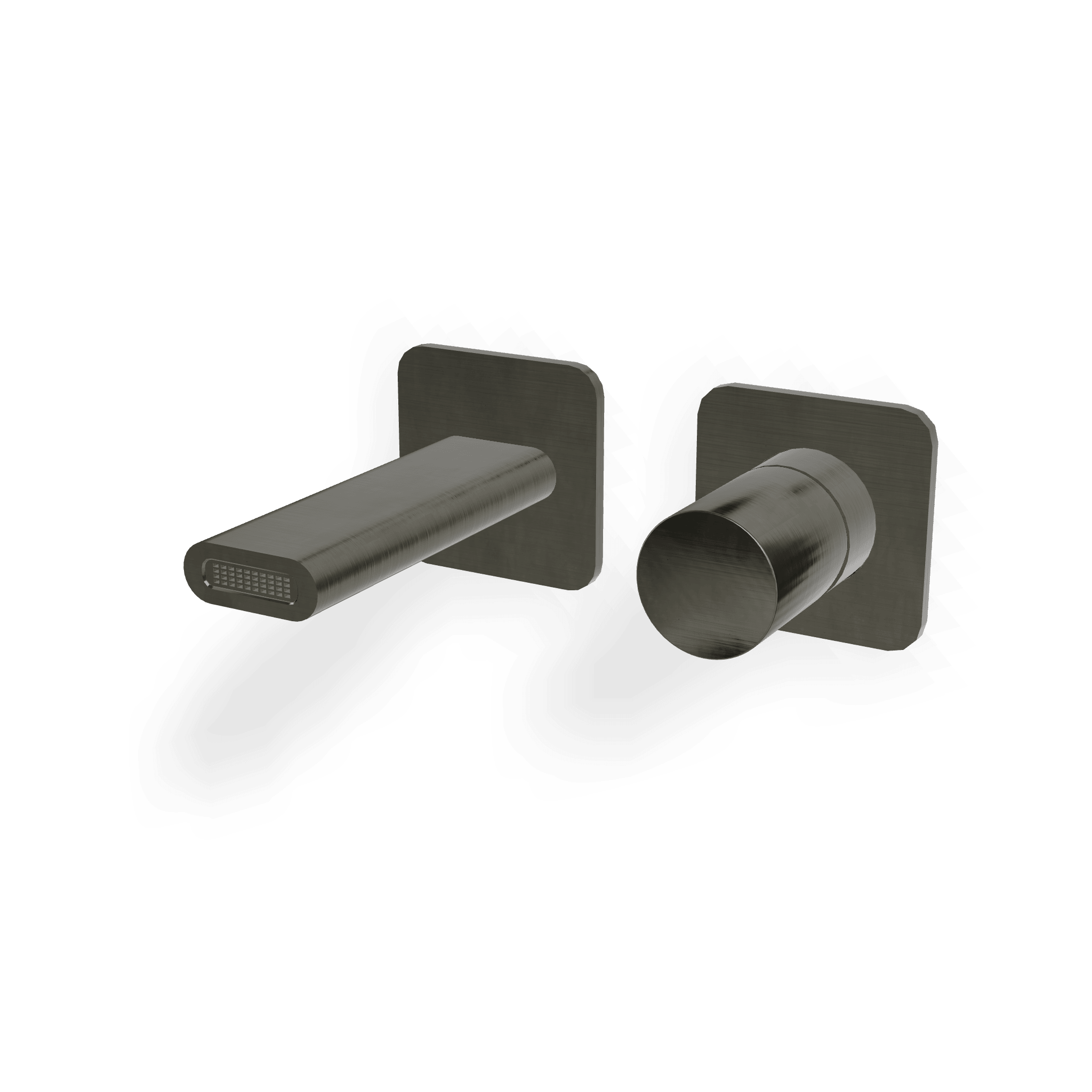 Внешняя часть смесителя для раковины из стены 135 мм Nanotech