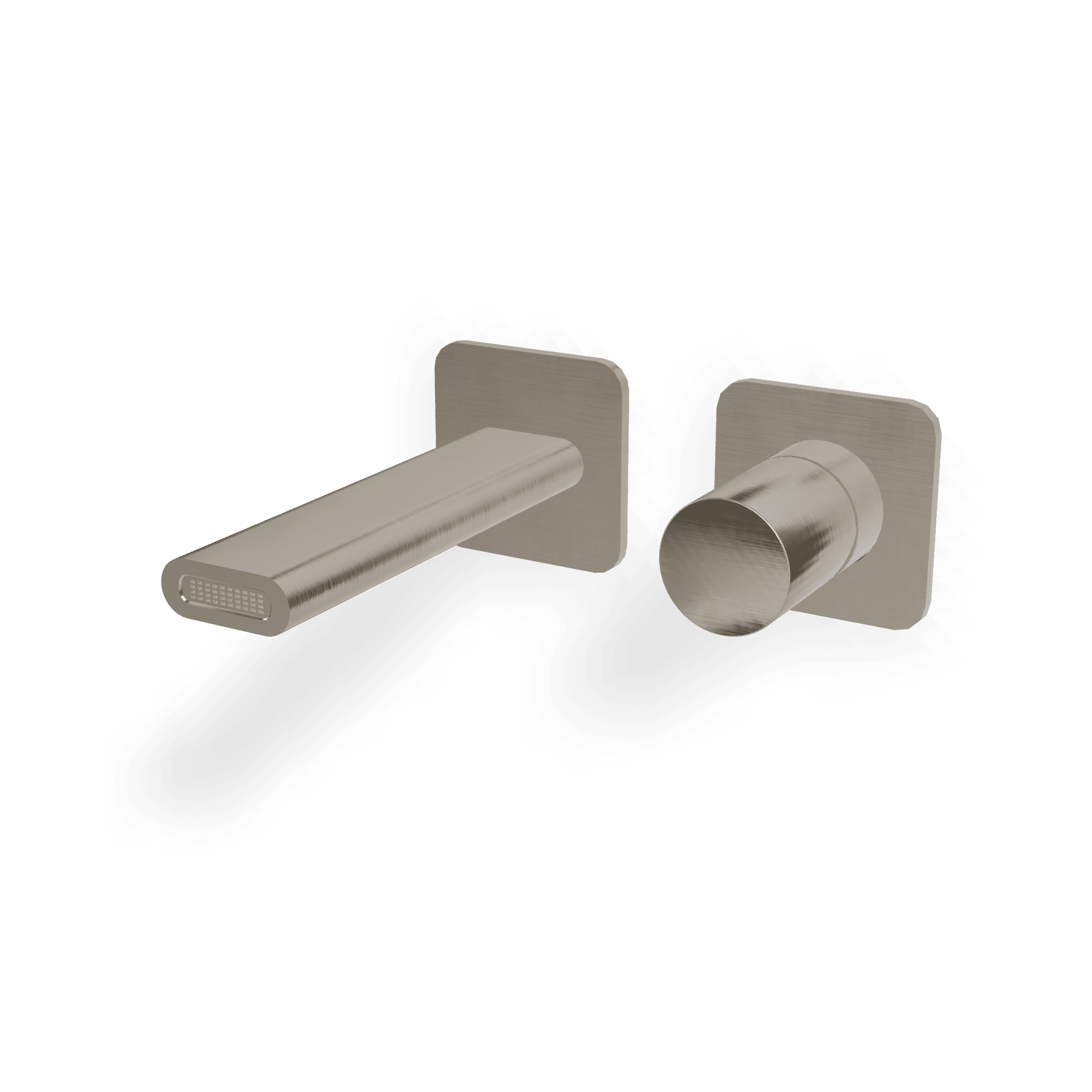 Внешняя часть смесителя для раковины из стены 170 мм Nanotech