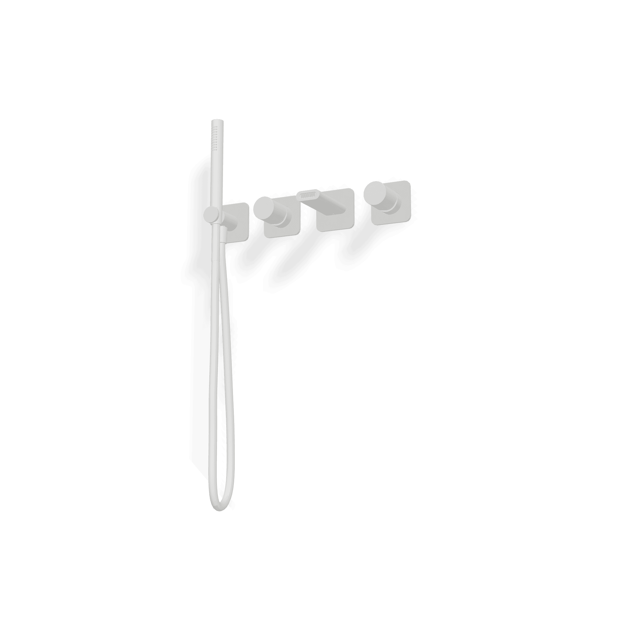 Внешняя часть смесителя для ванны/душа Nanotech