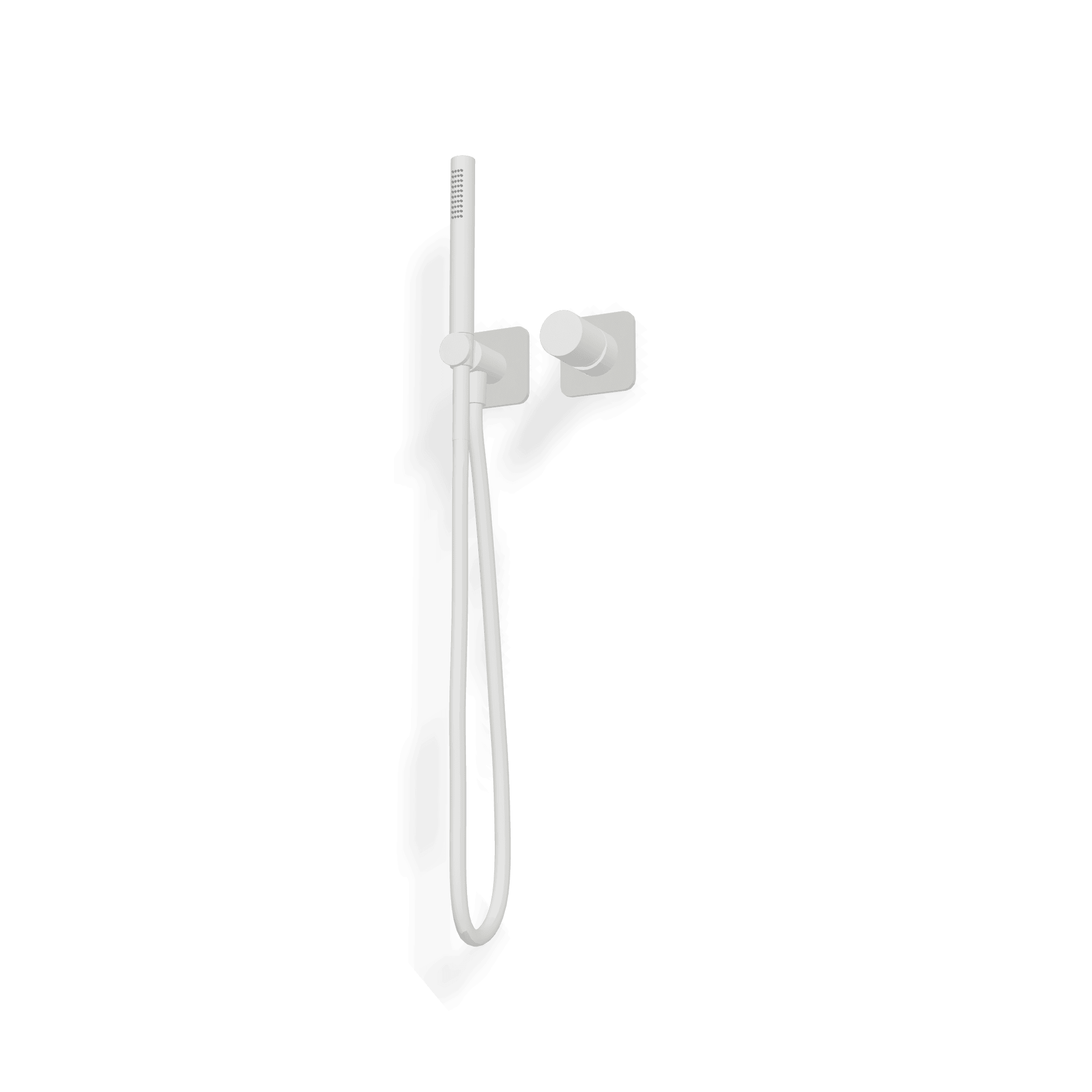 Внешняя часть смесителя с душевым комплектом Nanotech