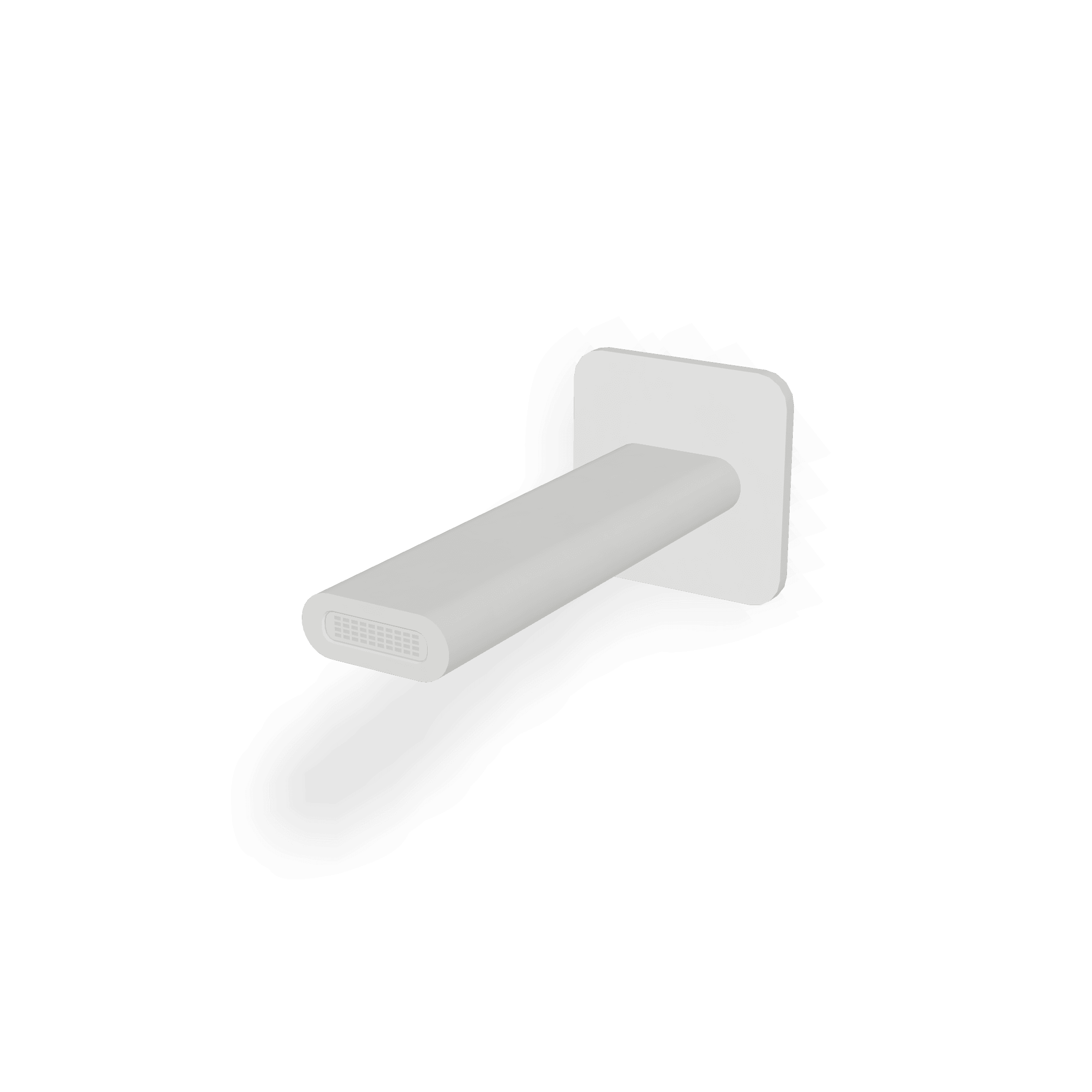 Излив для ванны настенный 165 мм Nanotech