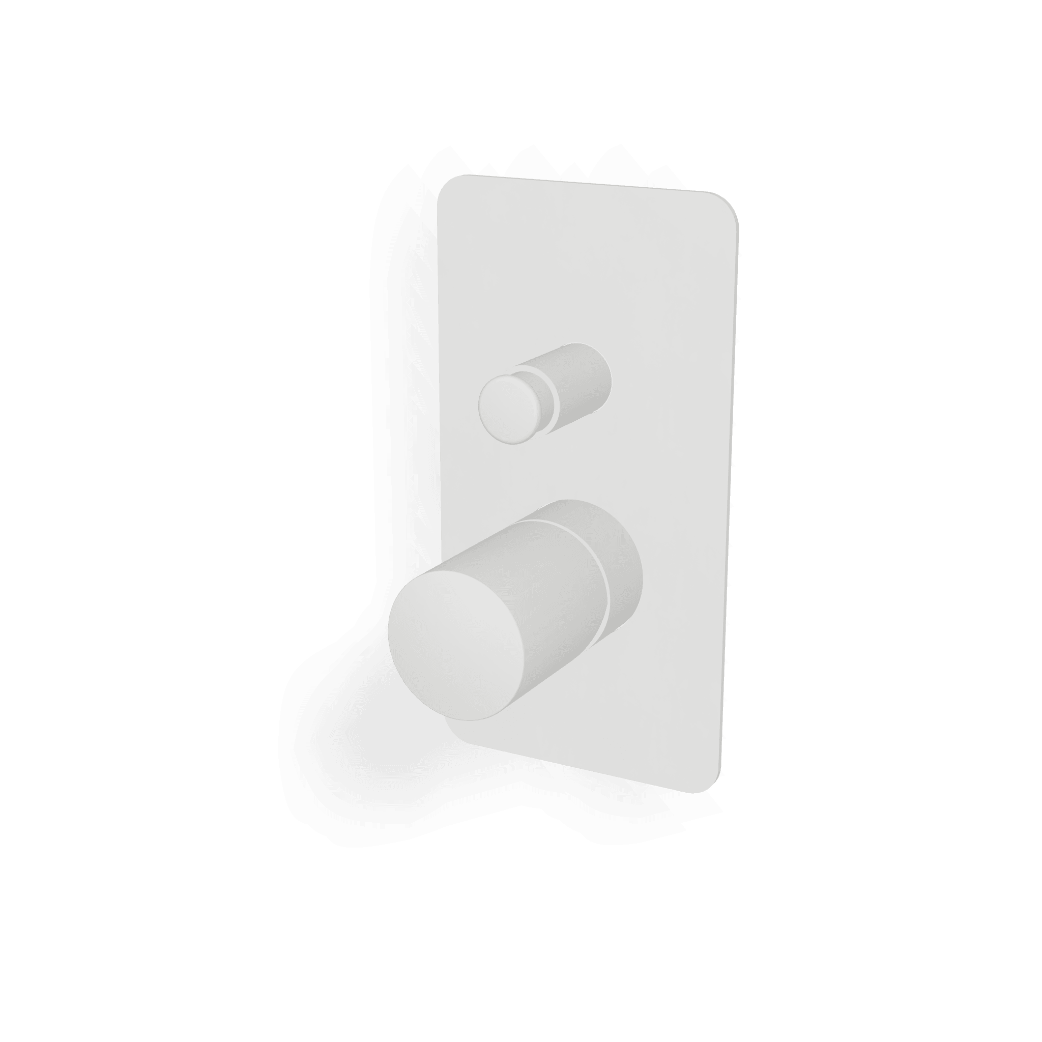 Внешняя часть смесителя для ванны/душа с переключателем Nanotech