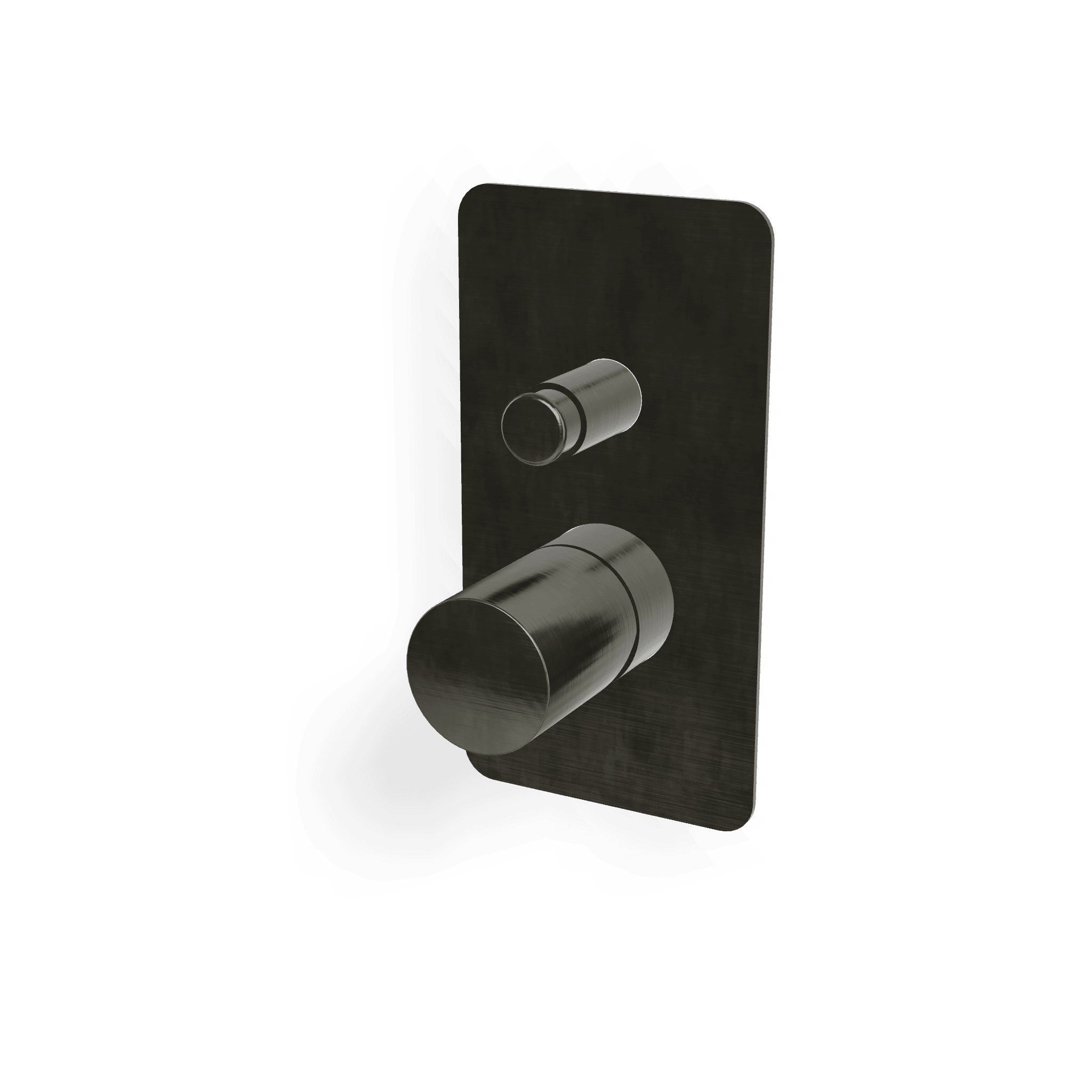 Внешняя часть смесителя для ванны/душа с переключателем Nanotech