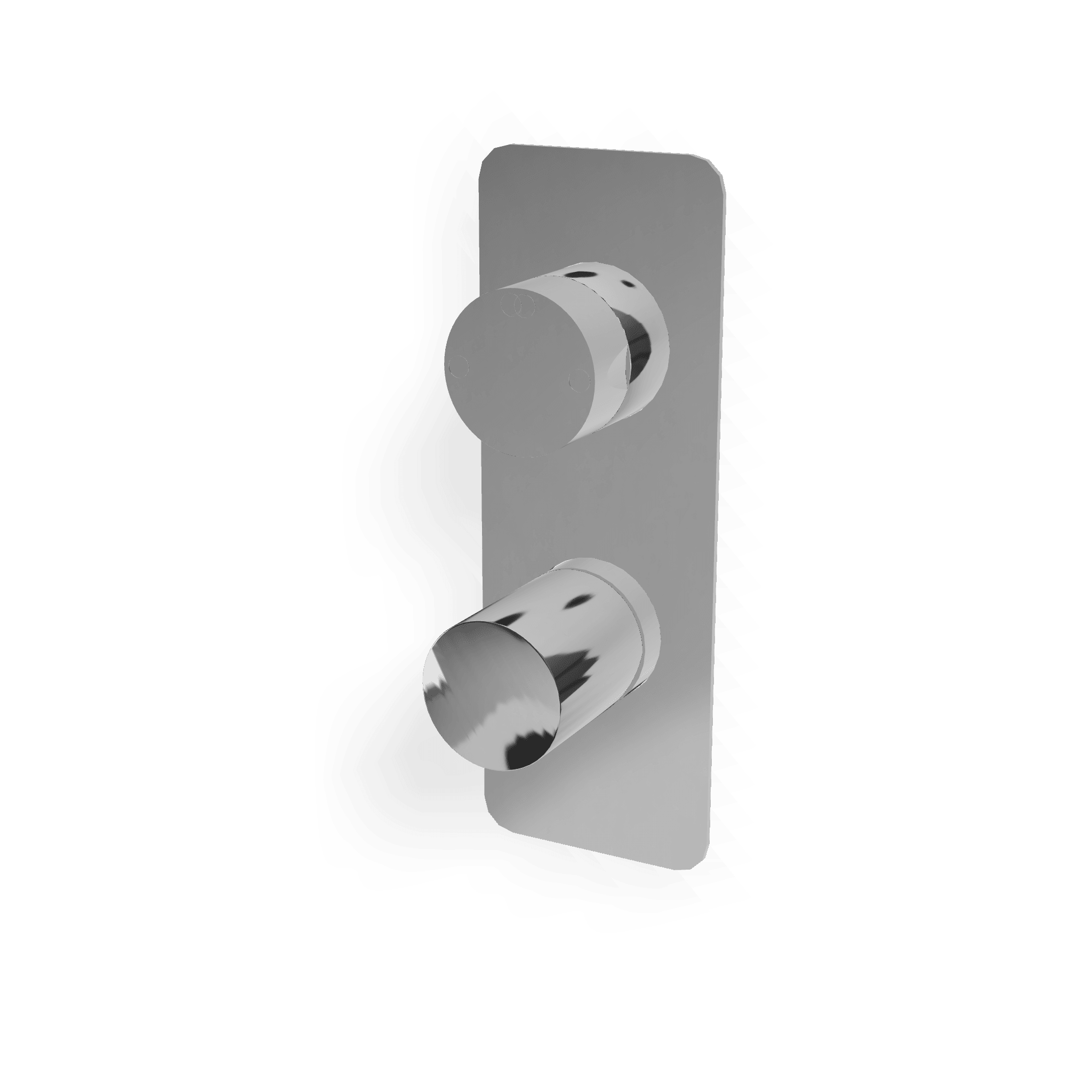 Внешняя часть смесителя для душа на 2 потребителя Nanotech