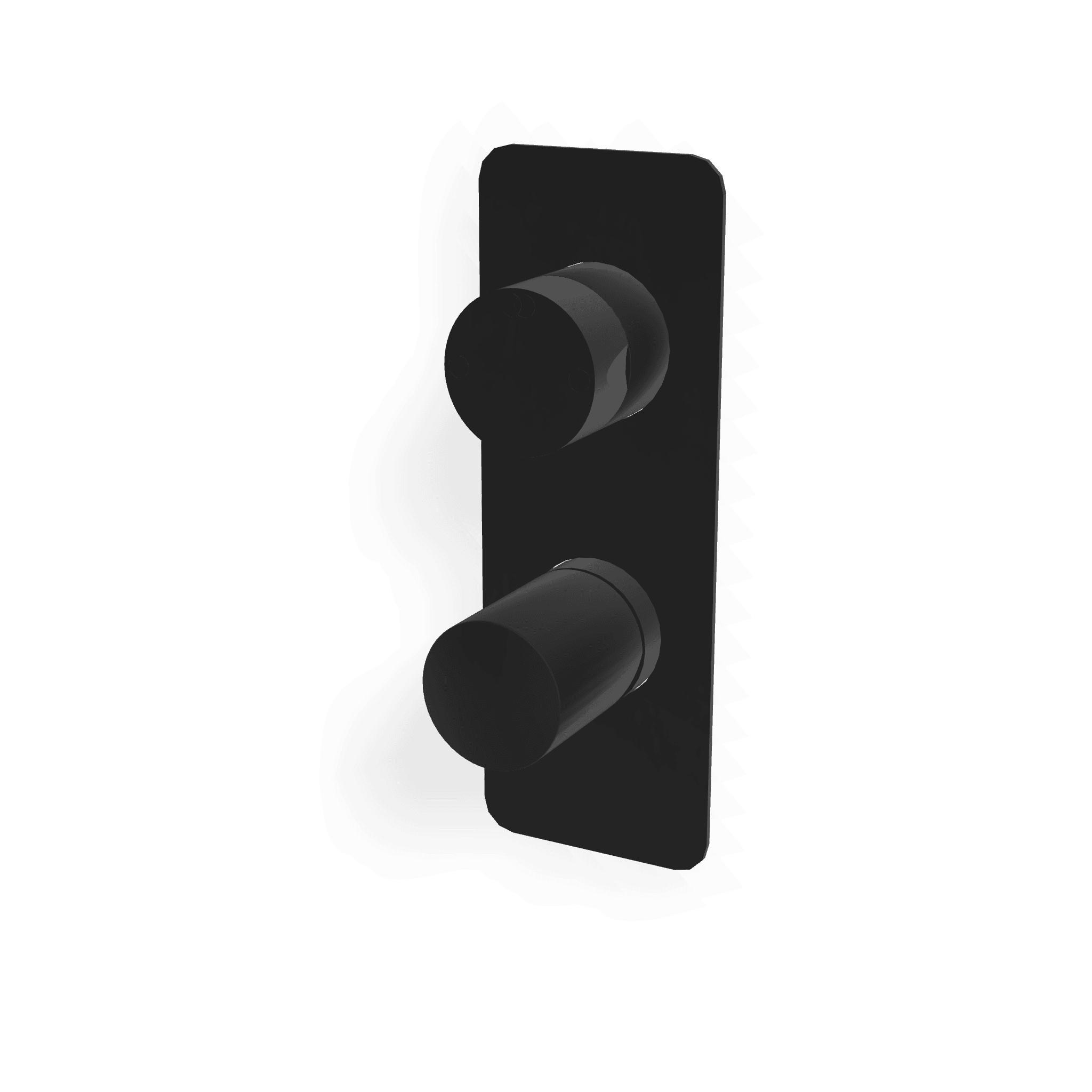 Внешняя часть смесителя для душа на 2 потребителя Nanotech