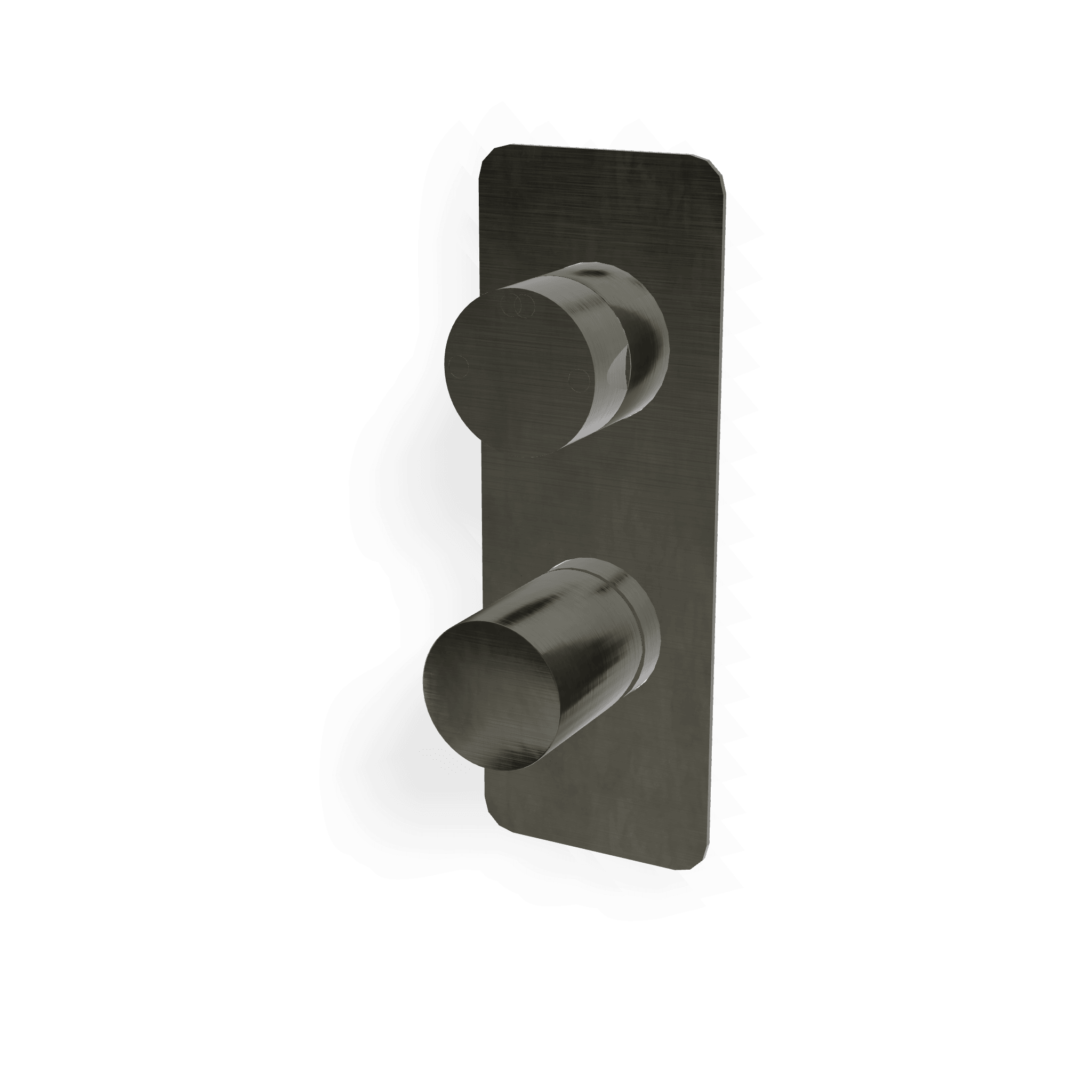 Внешняя часть смесителя для душа на 2 потребителя Nanotech