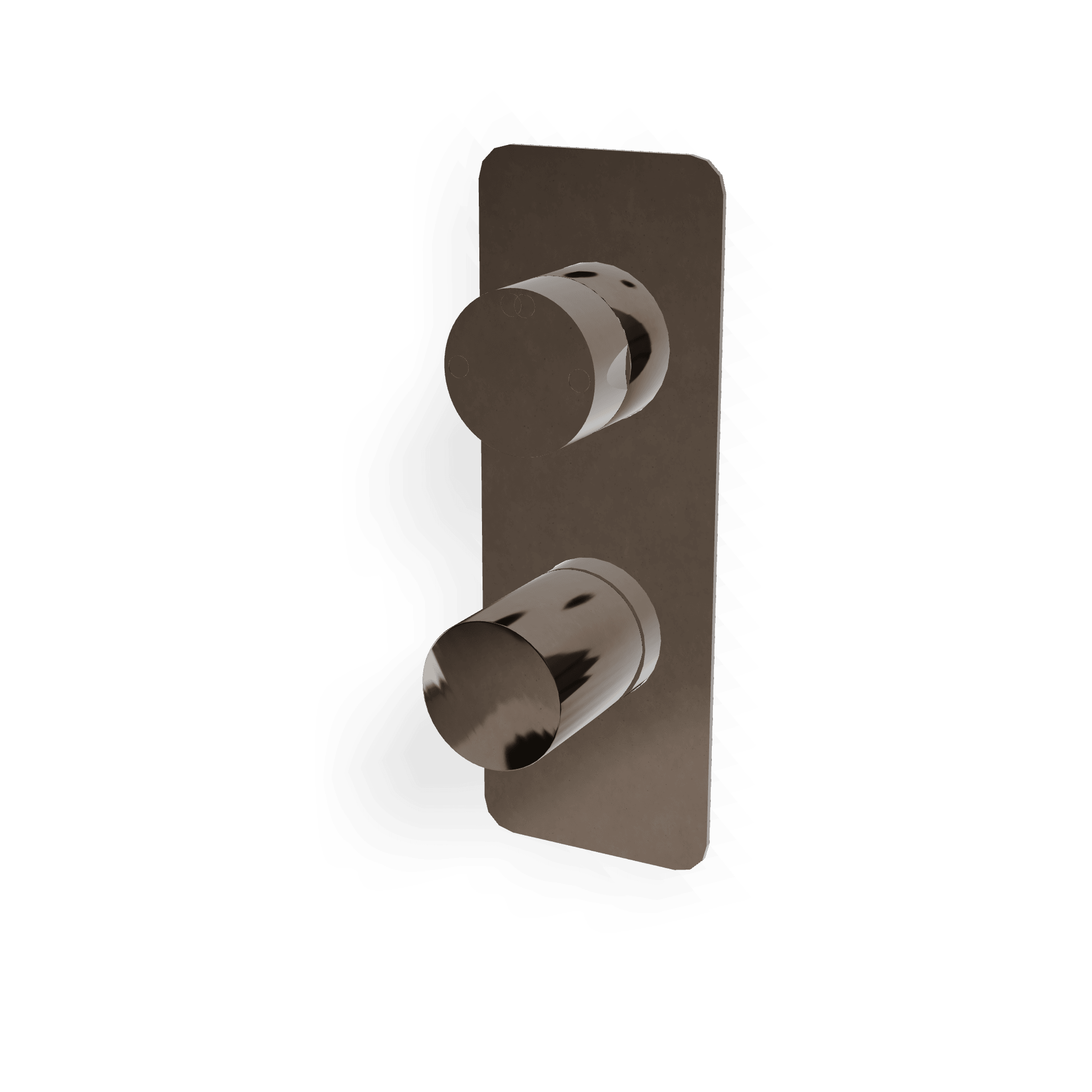 Внешняя часть смесителя для душа на 2 потребителя Nanotech