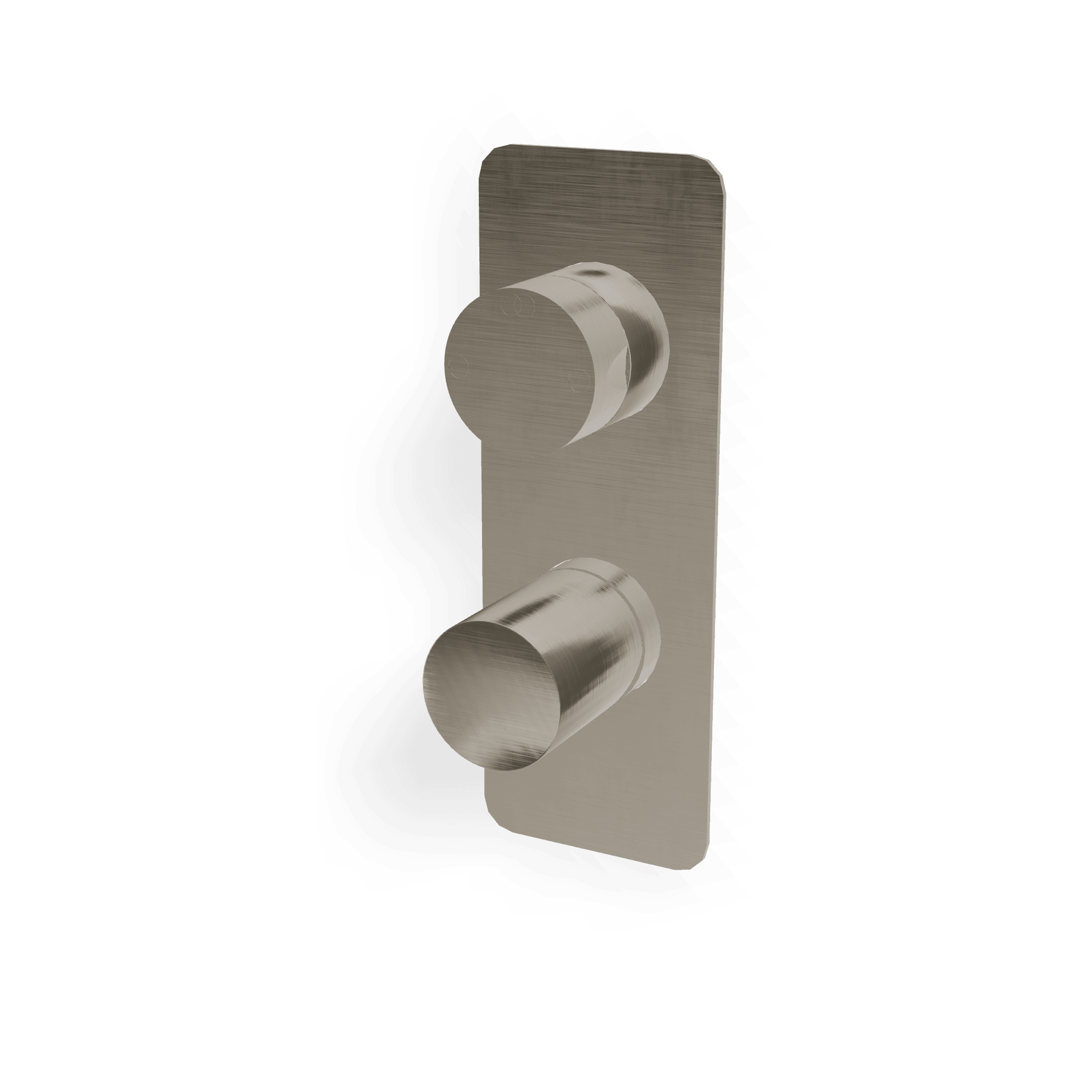 Внешняя часть смесителя для душа на 2 потребителя Nanotech