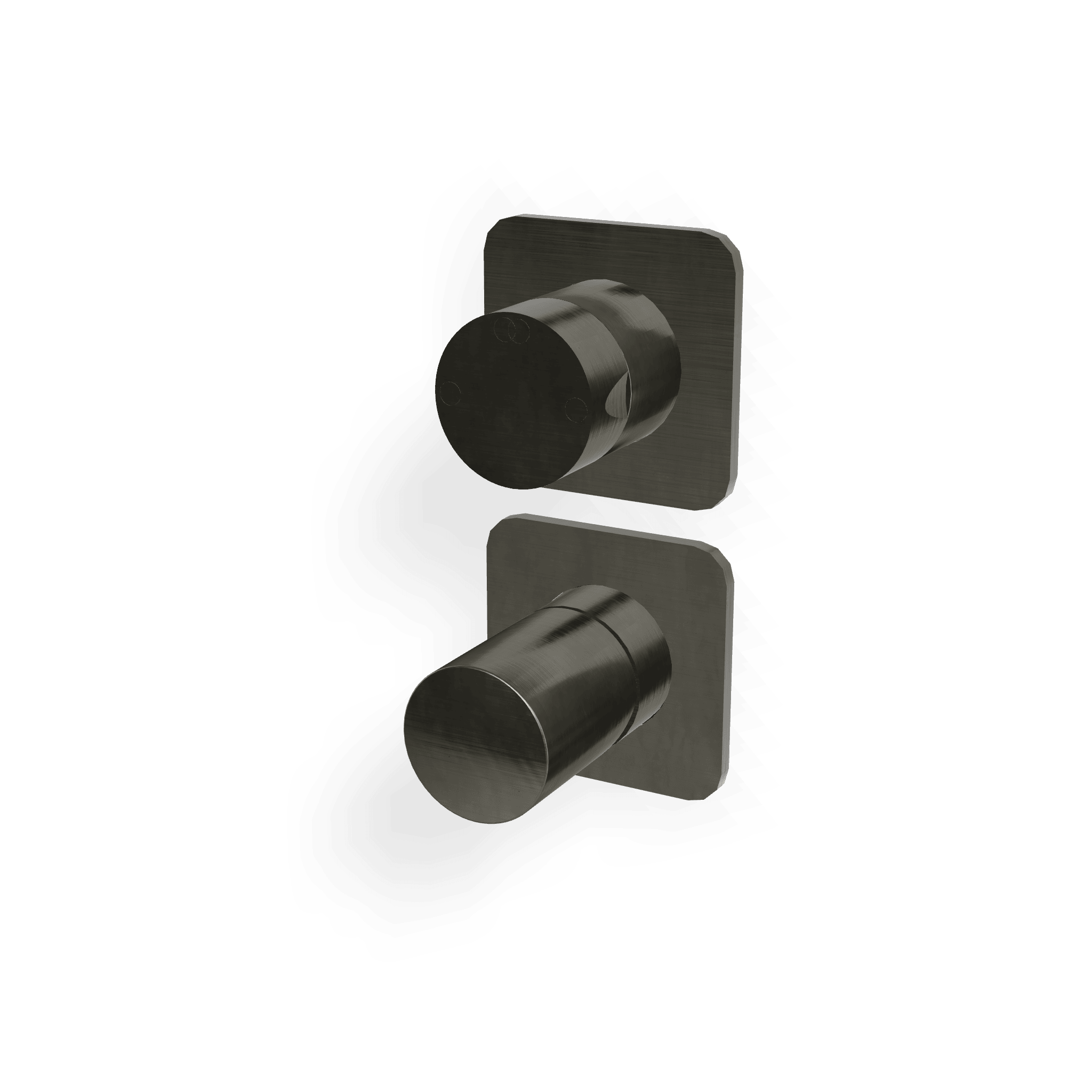 Внешняя часть смесителя для душа на 2 потребителя Nanotech