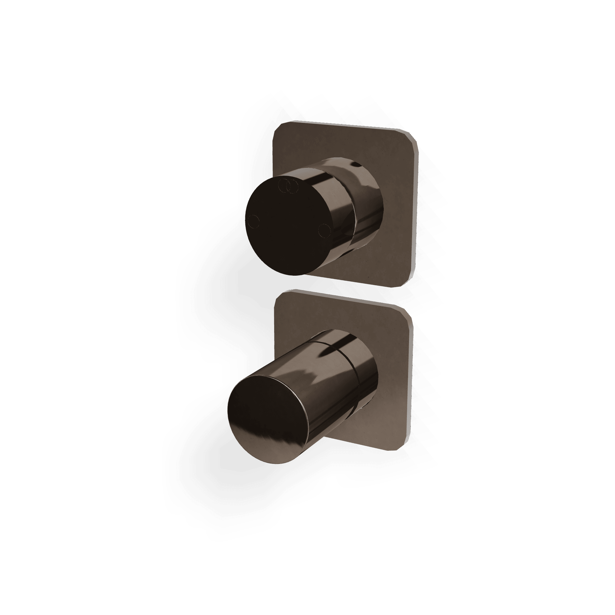 Внешняя часть смесителя для душа на 2 потребителя Nanotech