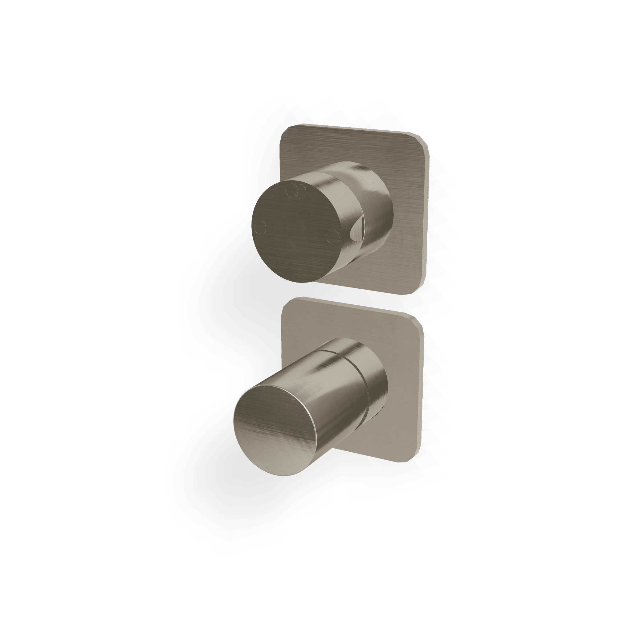 Внешняя часть смесителя для душа на 2 потребителя Nanotech