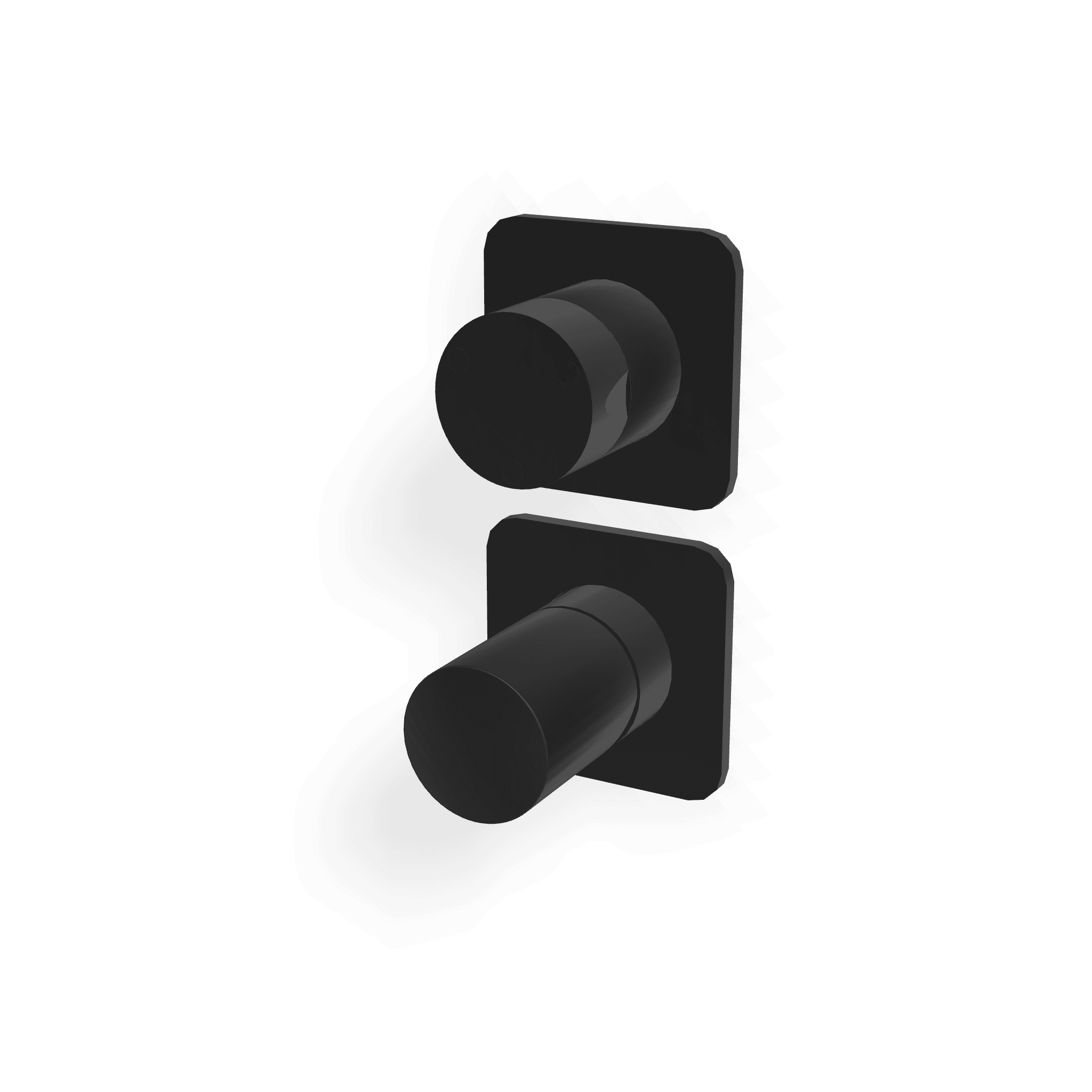 Внешняя часть смесителя для душа на 3 потребителя Nanotech