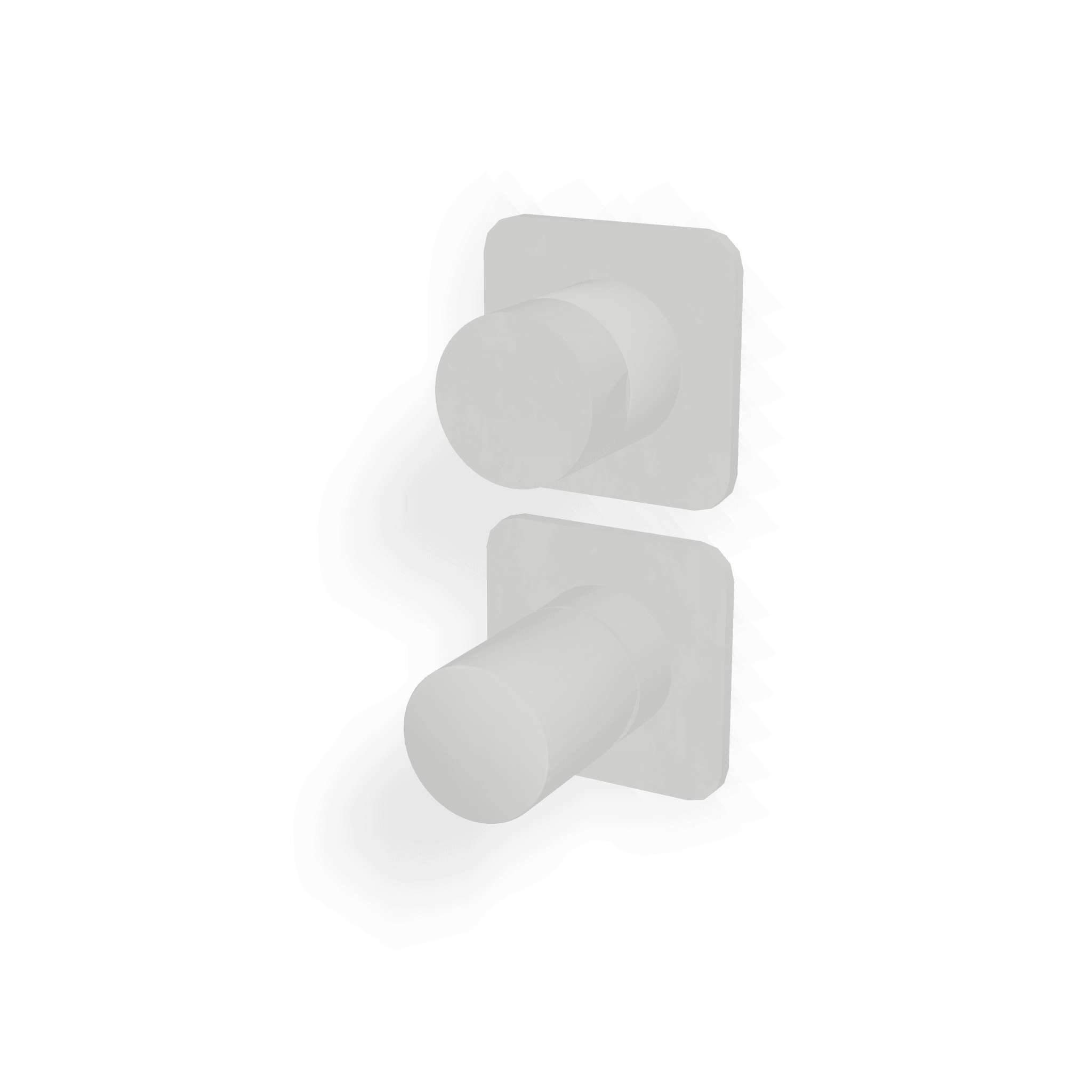 Внешняя часть смесителя для душа на 3 потребителя Nanotech