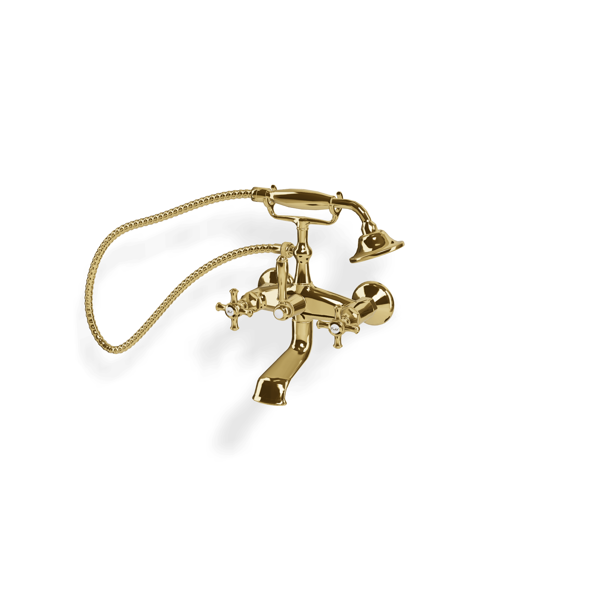 Смеситель для ванны с душевым комплектом Old Italy