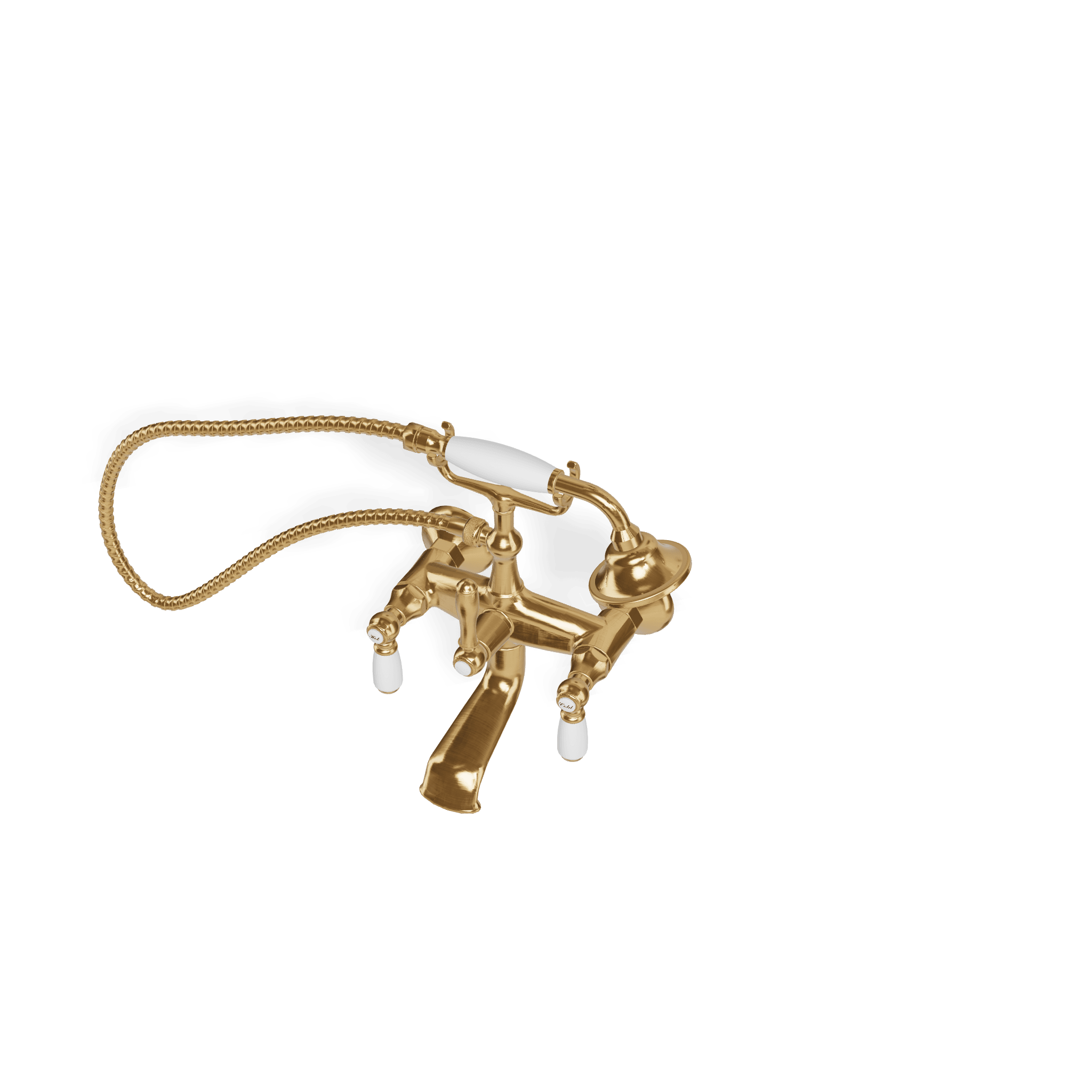 Смеситель для ванны с душевым комплектом Old Italy