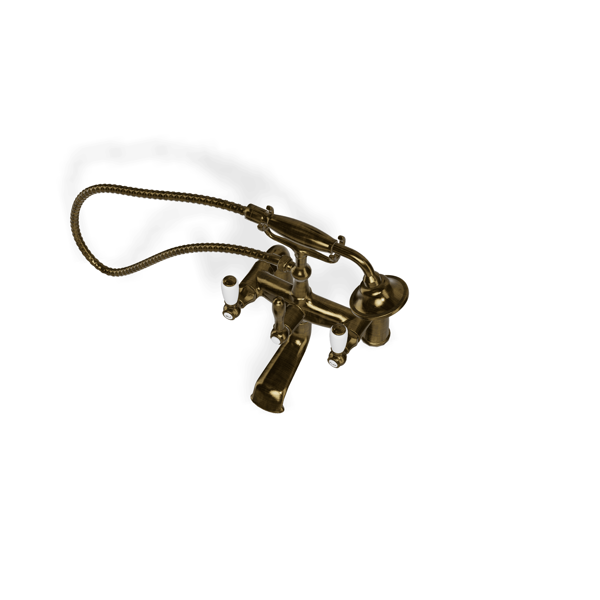 Смеситель на борт ванны Old Italy