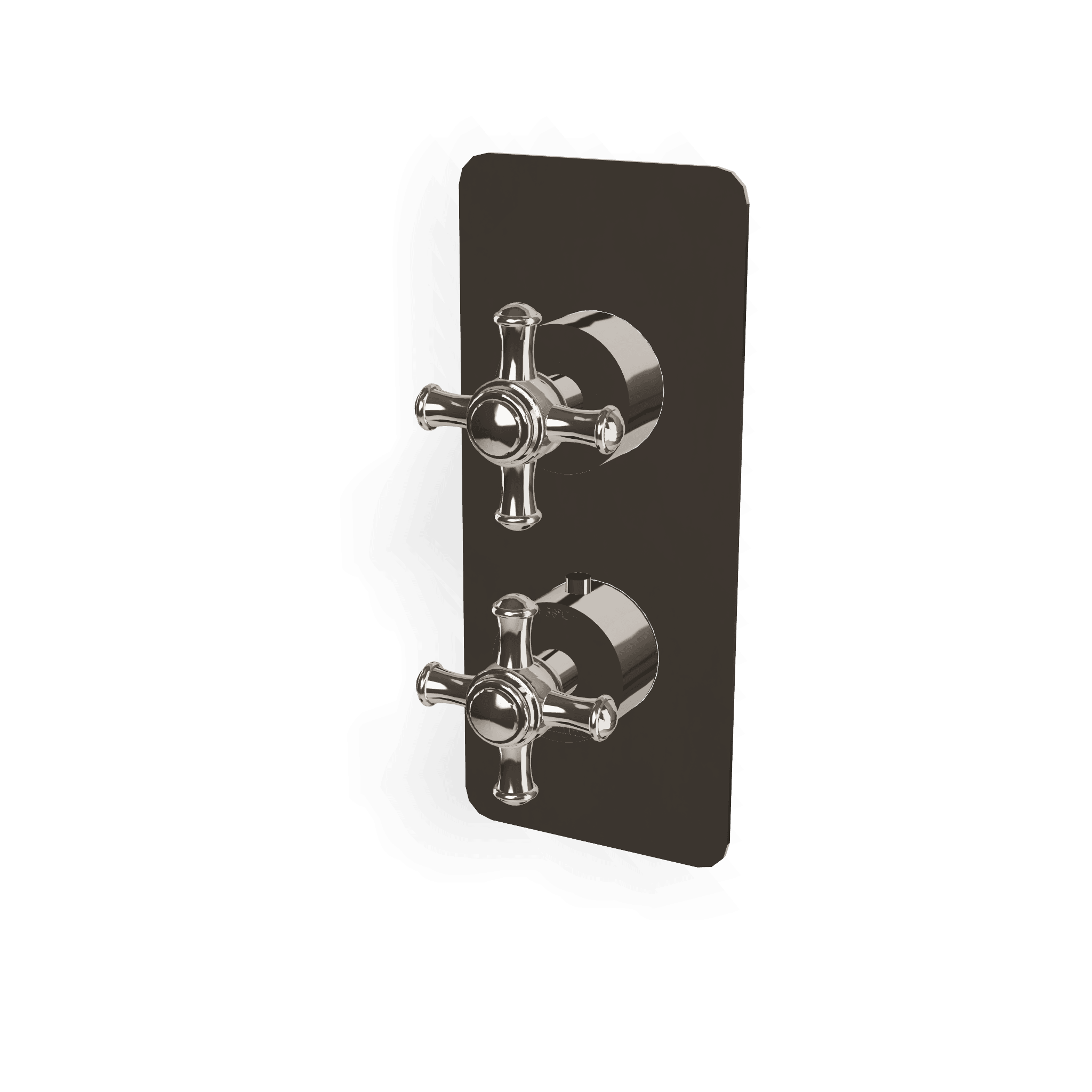 Внешняя часть термостатического смесителя на 3 потребителя Old Italy