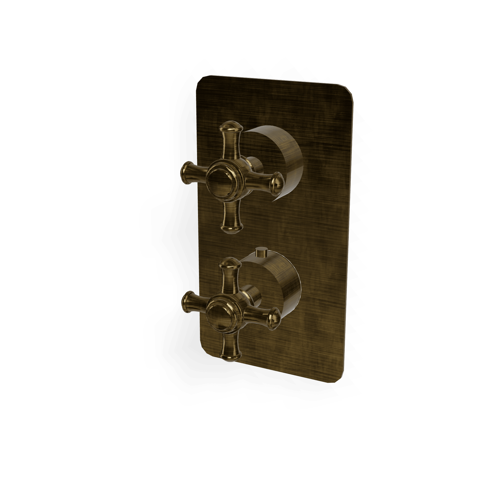 Внешняя часть термостатического смесителя для душа на 1 потребителя Old Italy