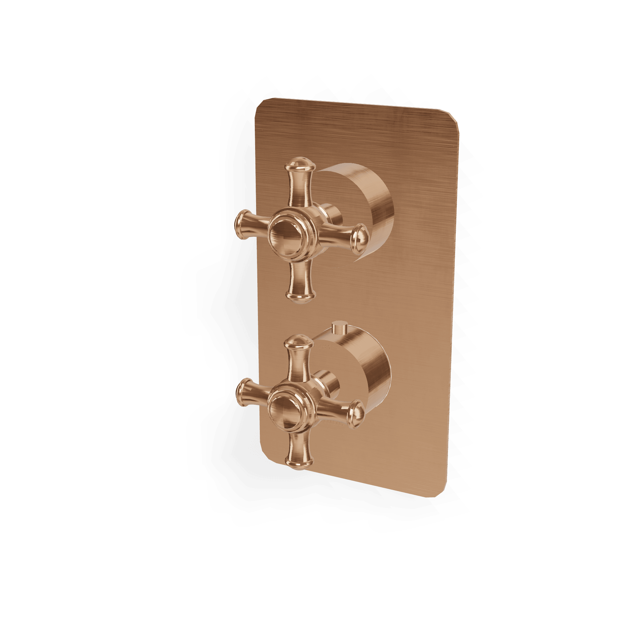 Внешняя часть термостатического смесителя для душа на 1 потребителя Old Italy