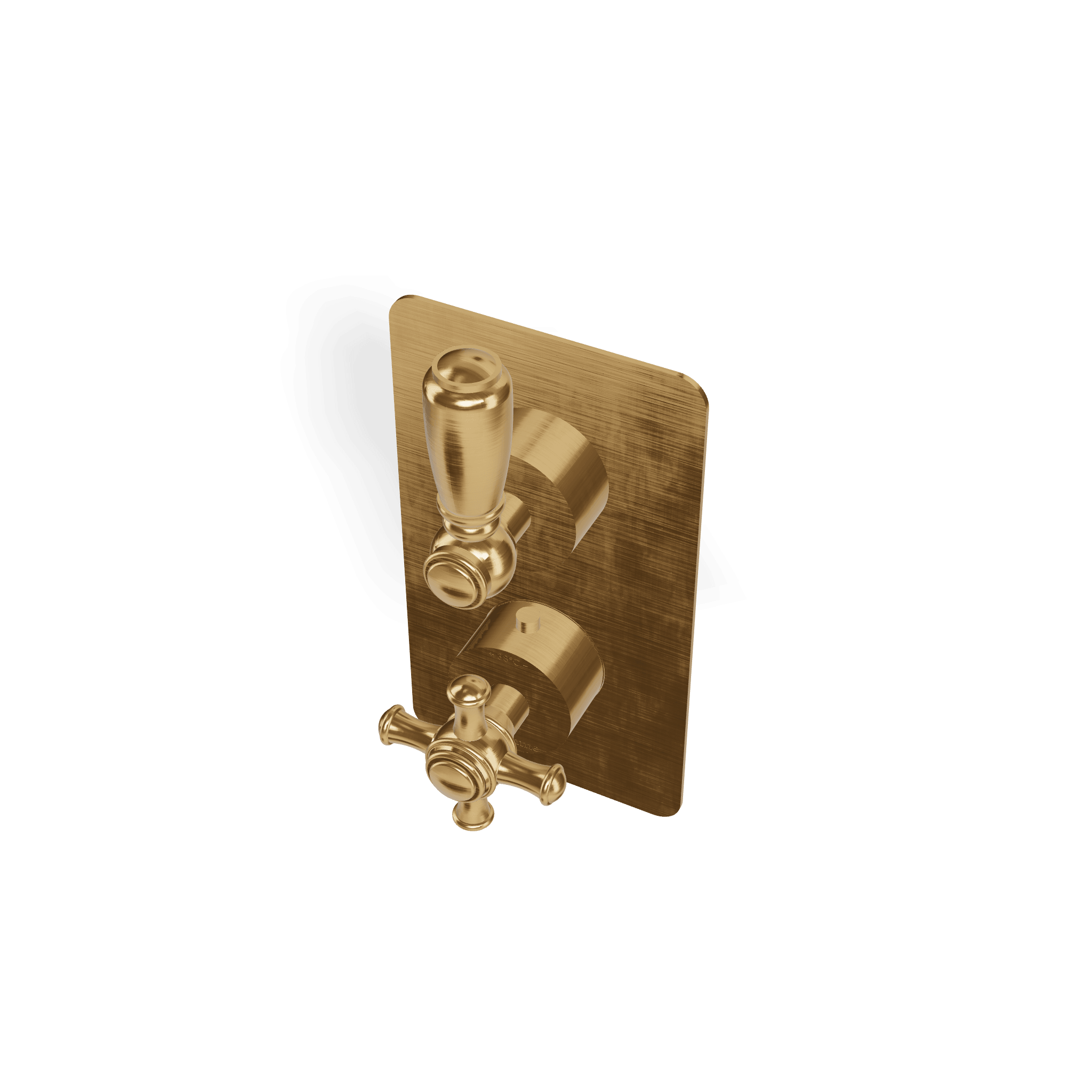 Внешняя часть термостатического смесителя для душа на 1 потребителя Old Italy