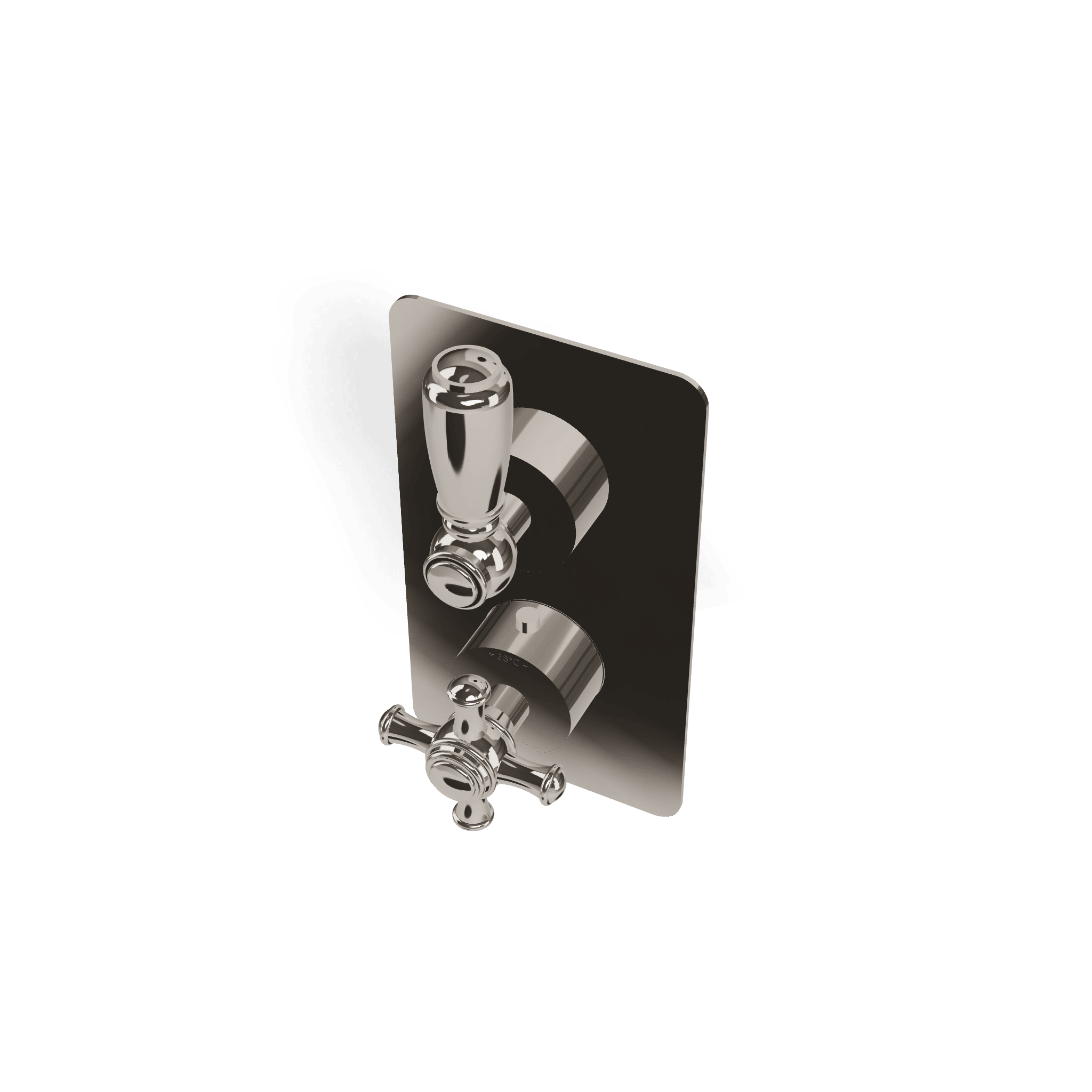 Внешняя часть термостатического смесителя для душа на 1 потребителя Old Italy