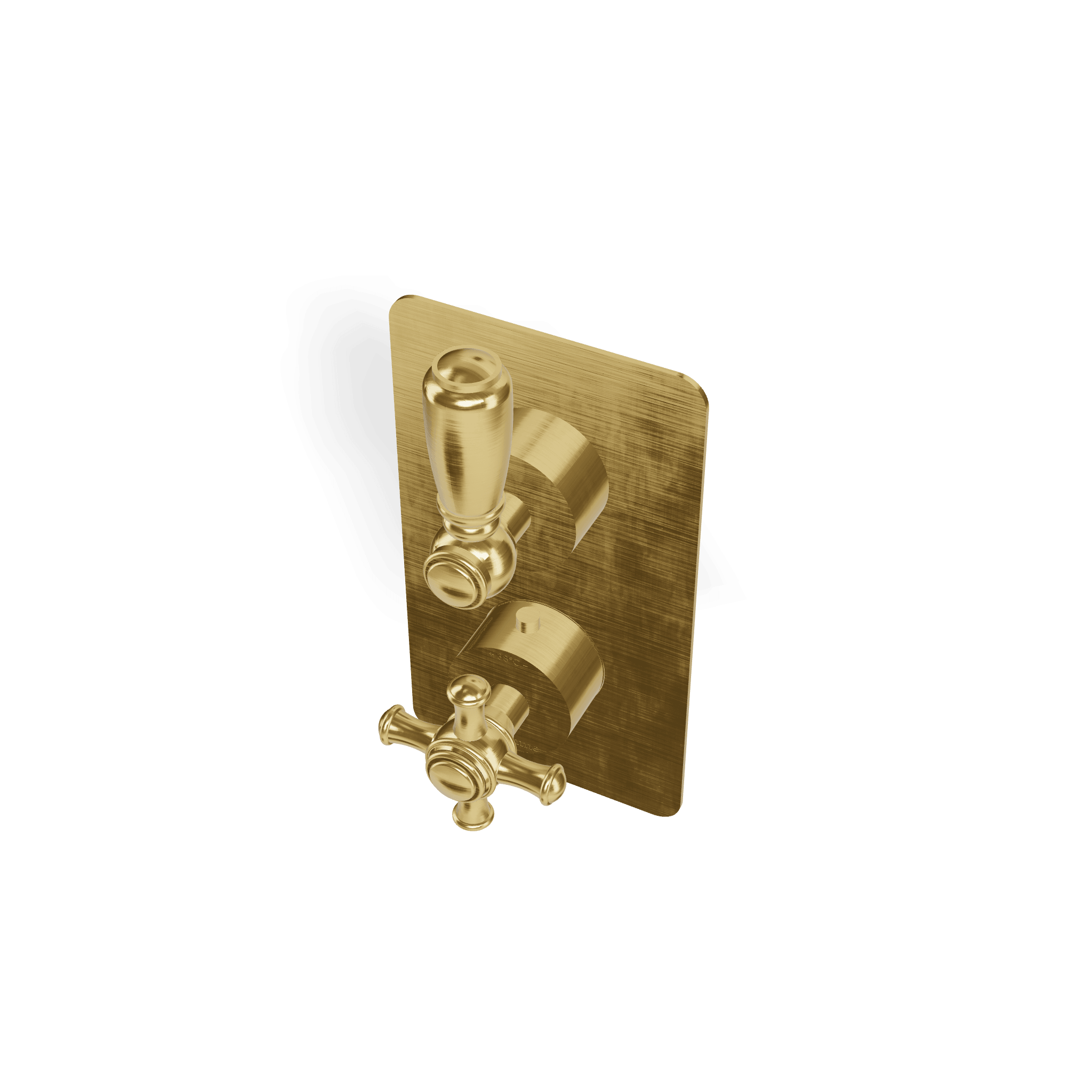 Внешняя часть термостатического смесителя для душа на 1 потребителя Old Italy