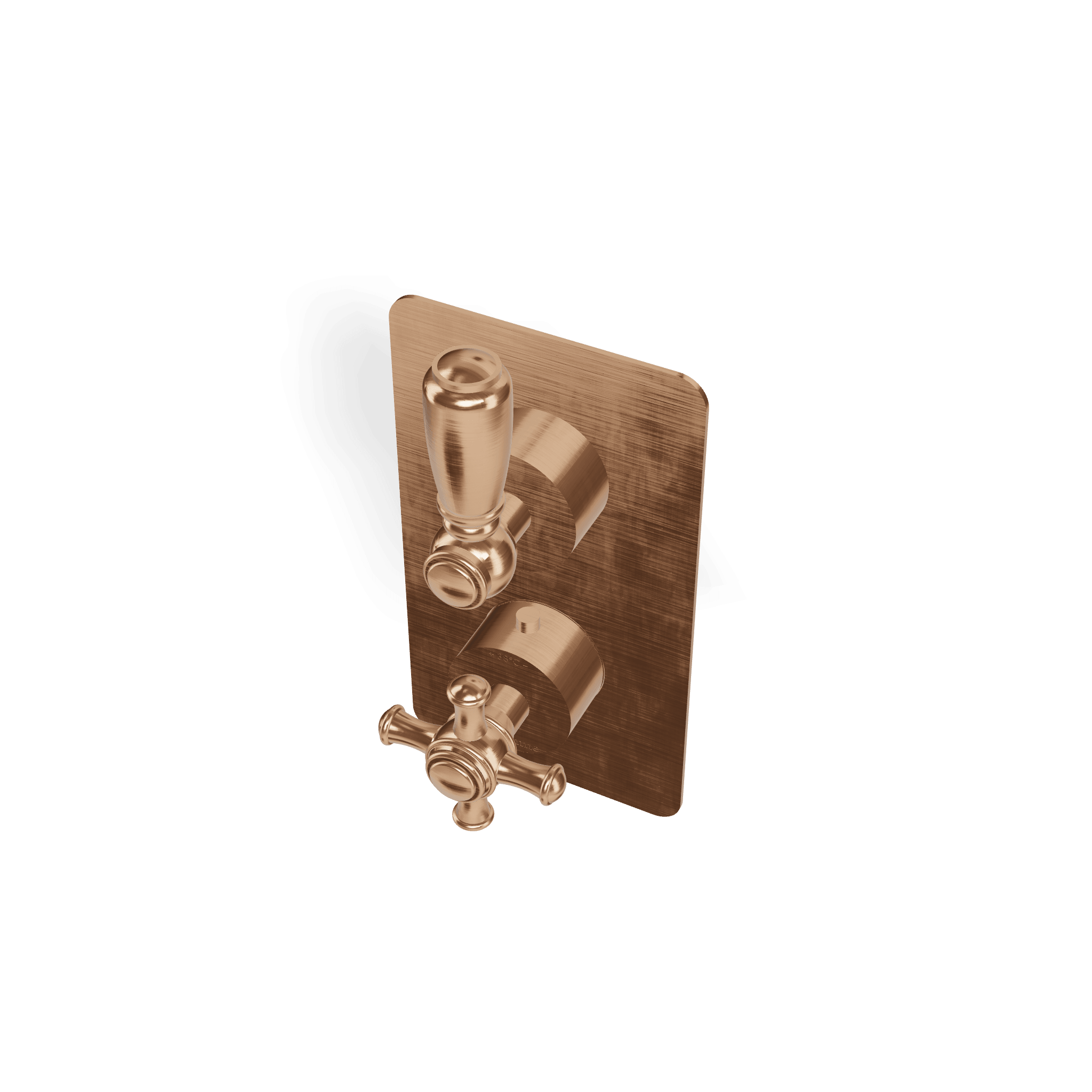 Внешняя часть термостатического смесителя для душа на 1 потребителя Old Italy