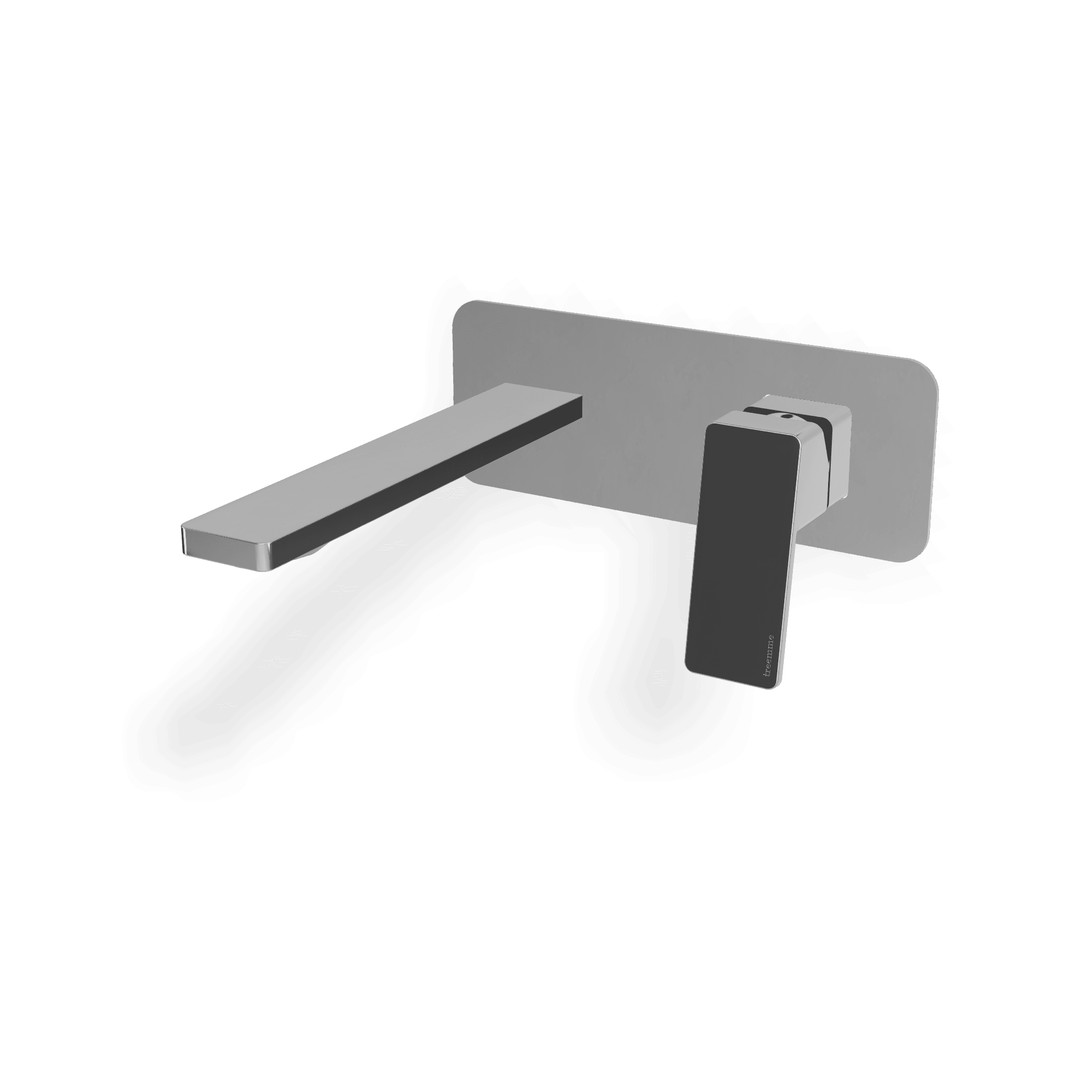 Внешняя часть смесителя для раковины из стены 182 мм Pa36