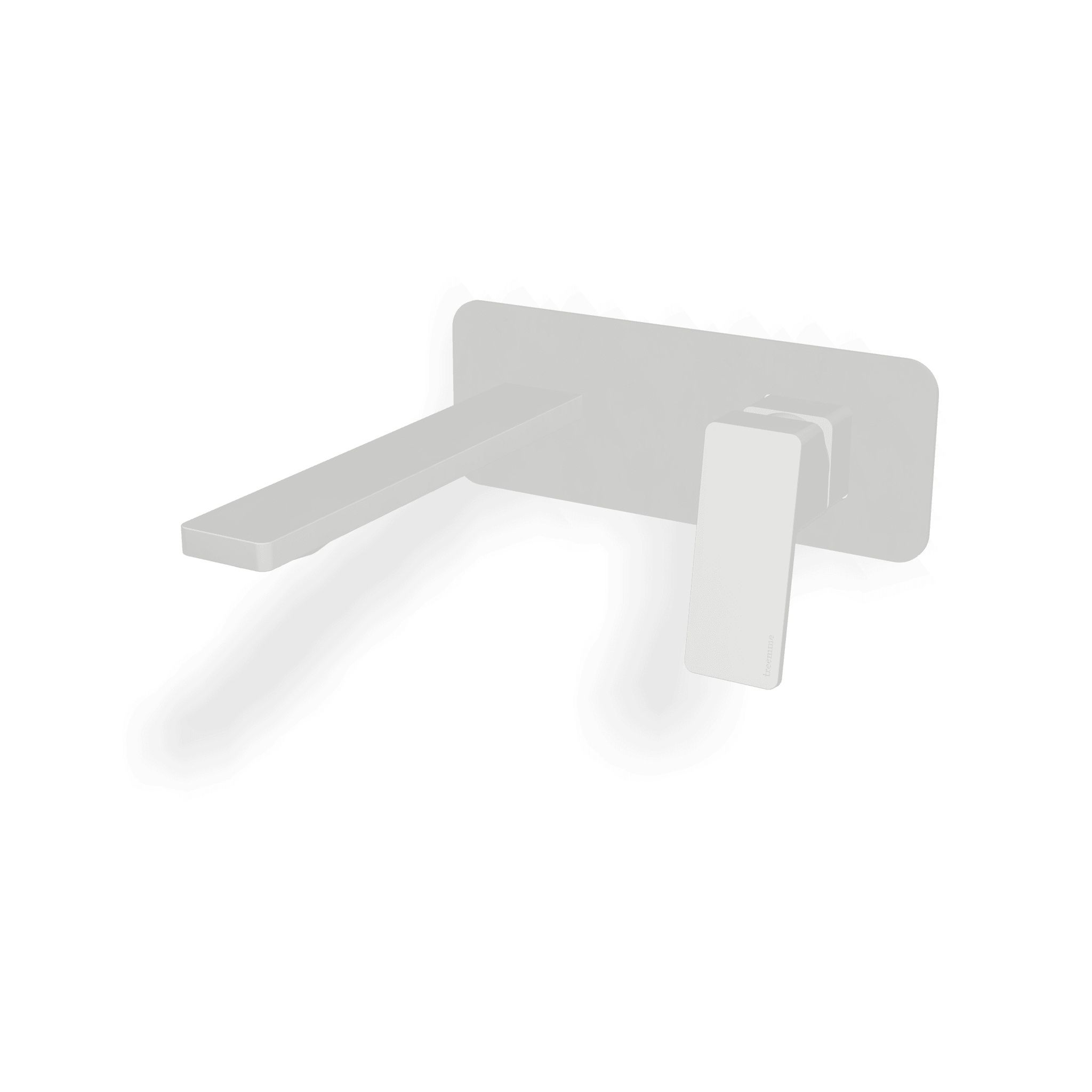 Внешняя часть смесителя для раковины из стены 182 мм Pa36