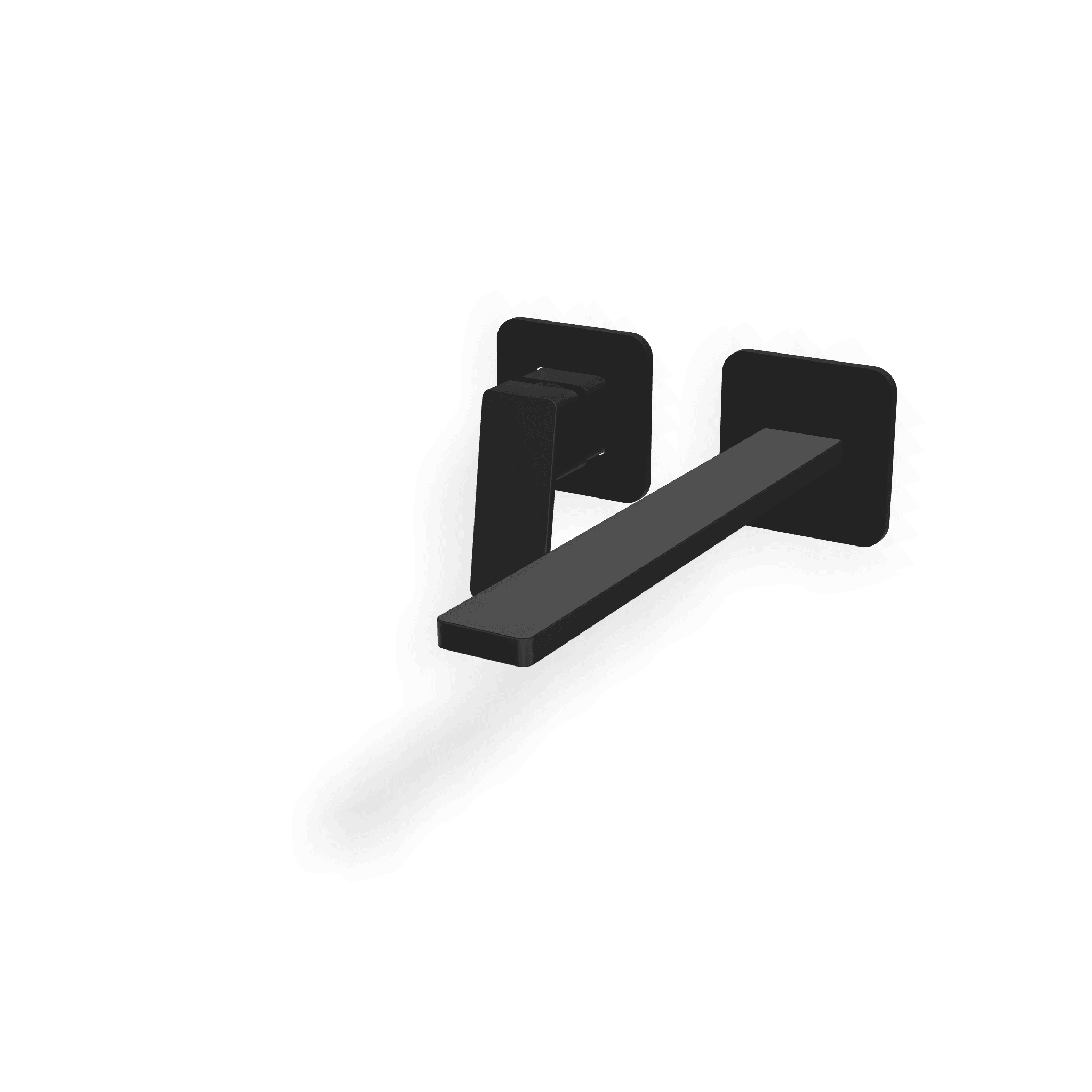 Внешняя часть смесителя для раковины из стены 235 мм Pa36