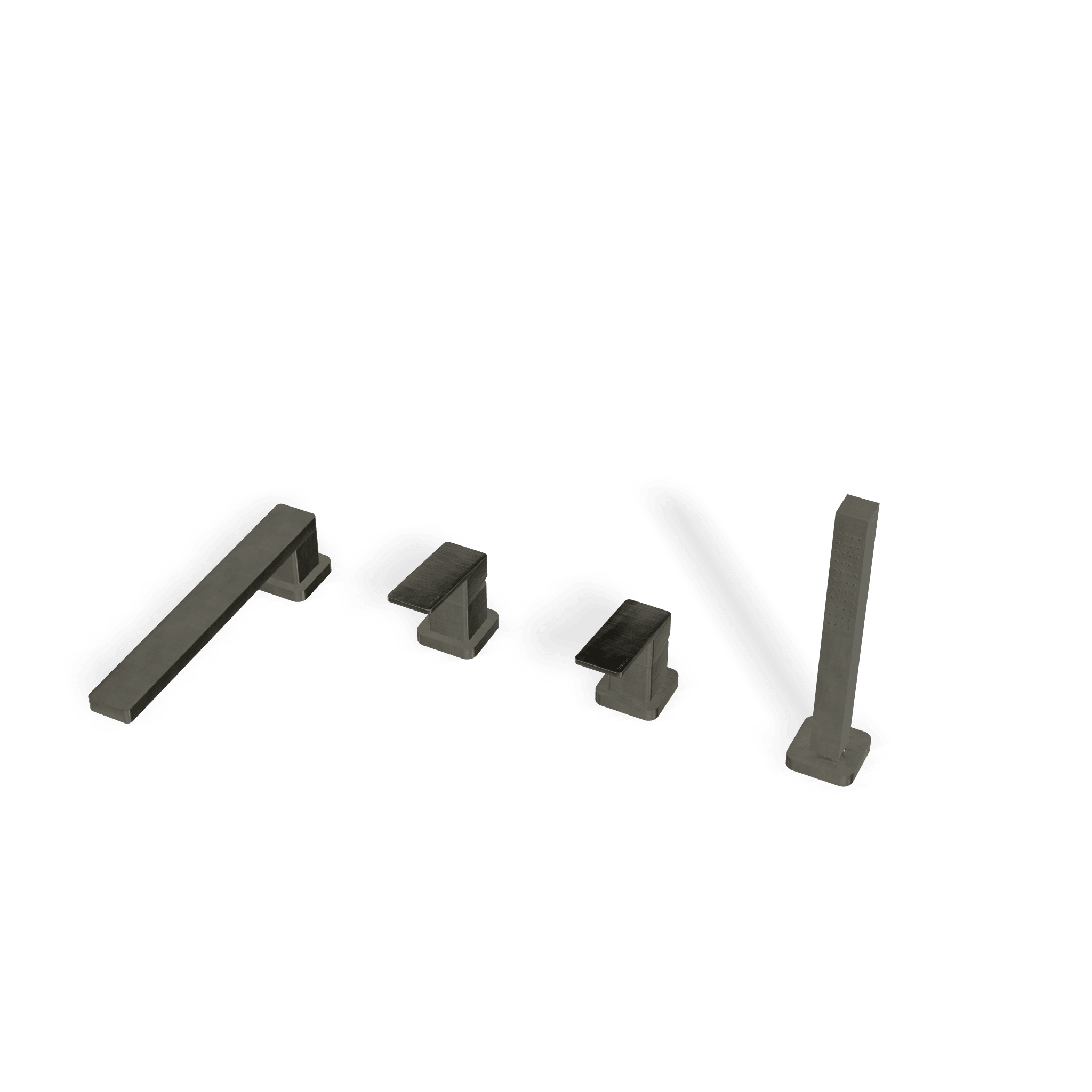 Смеситель на борт ванны на 4 отверстия Pa36