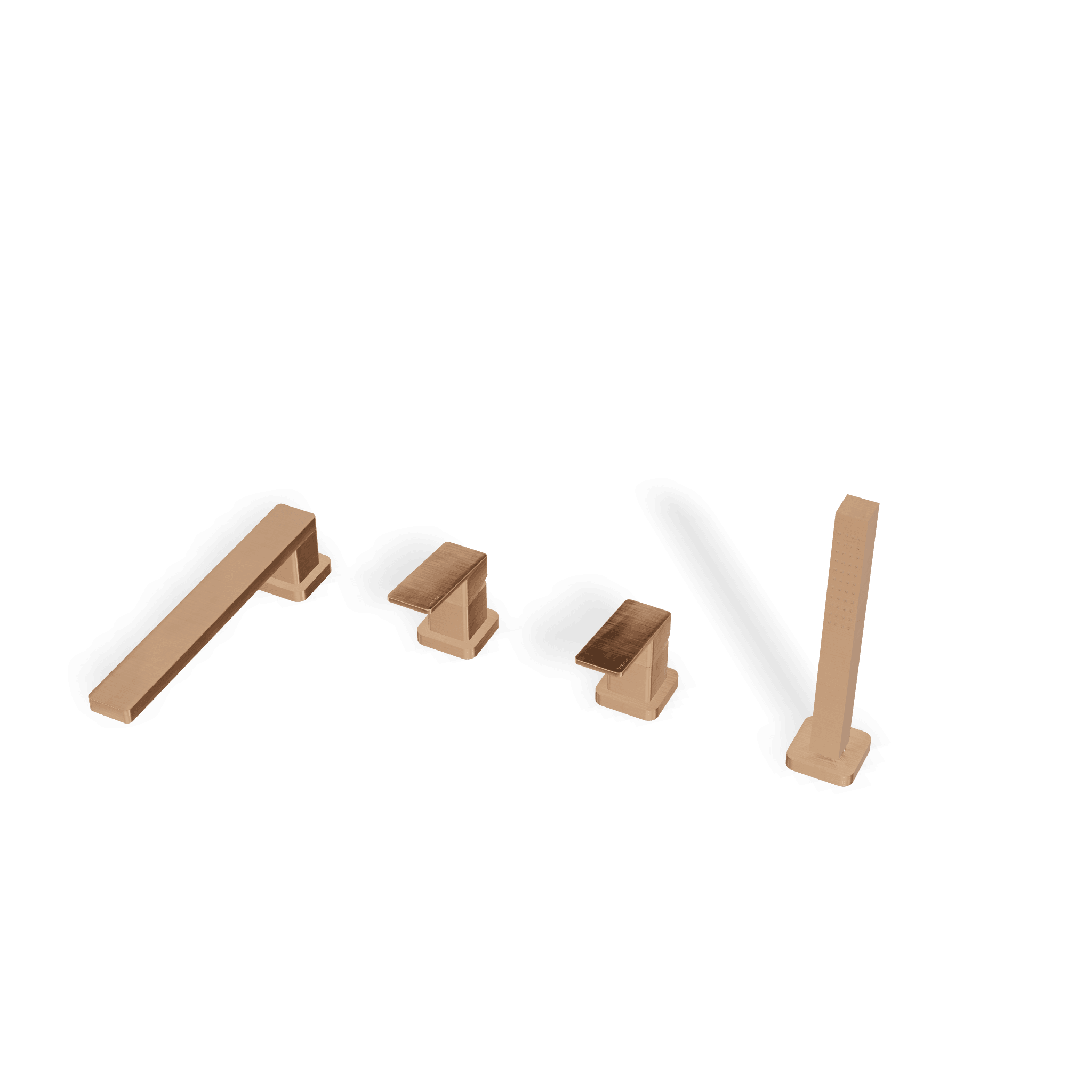 Смеситель на борт ванны на 4 отверстия Pa36